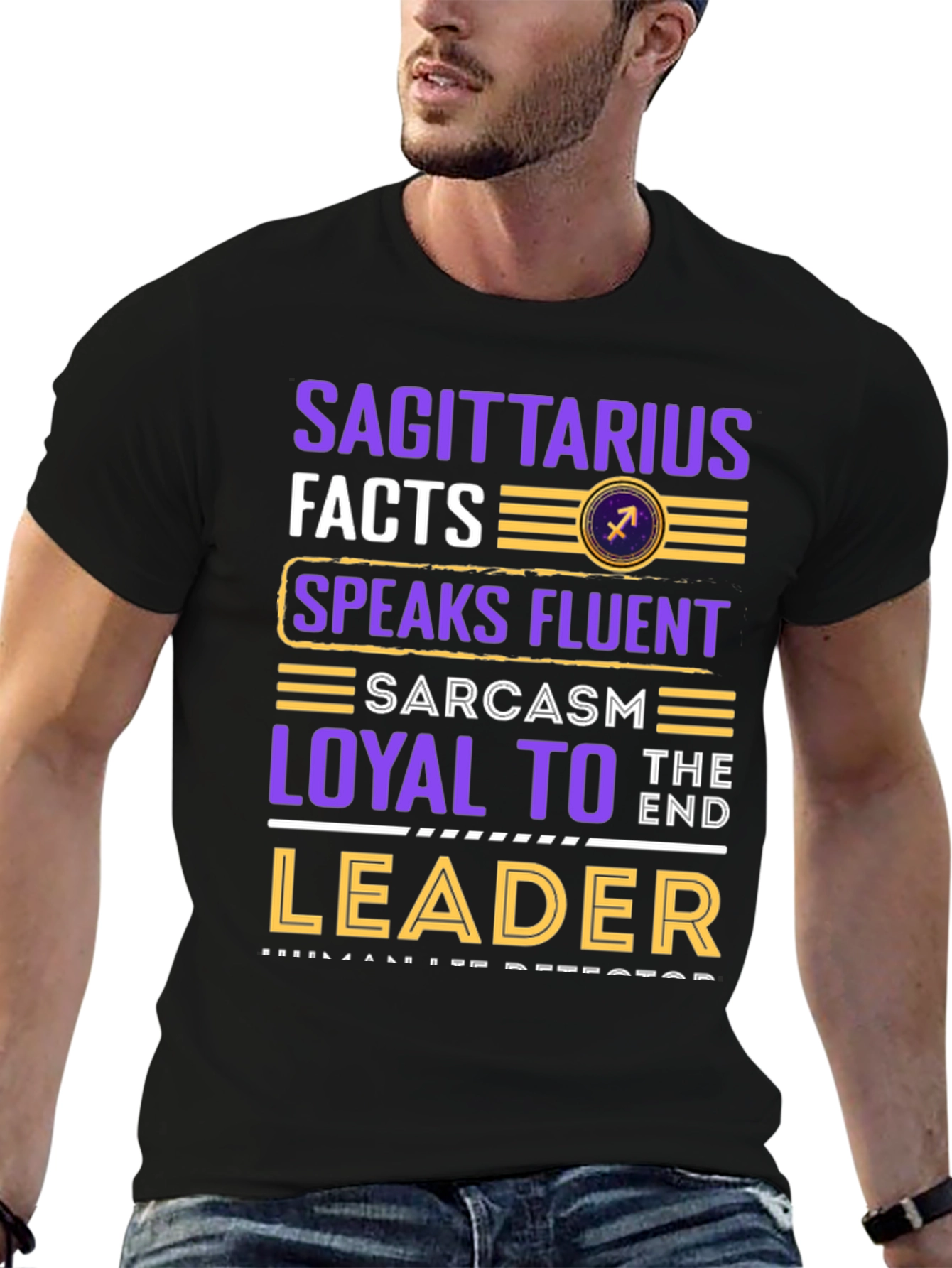 Sagittarius Facts T-Shirt - Zodiac Sign Tee