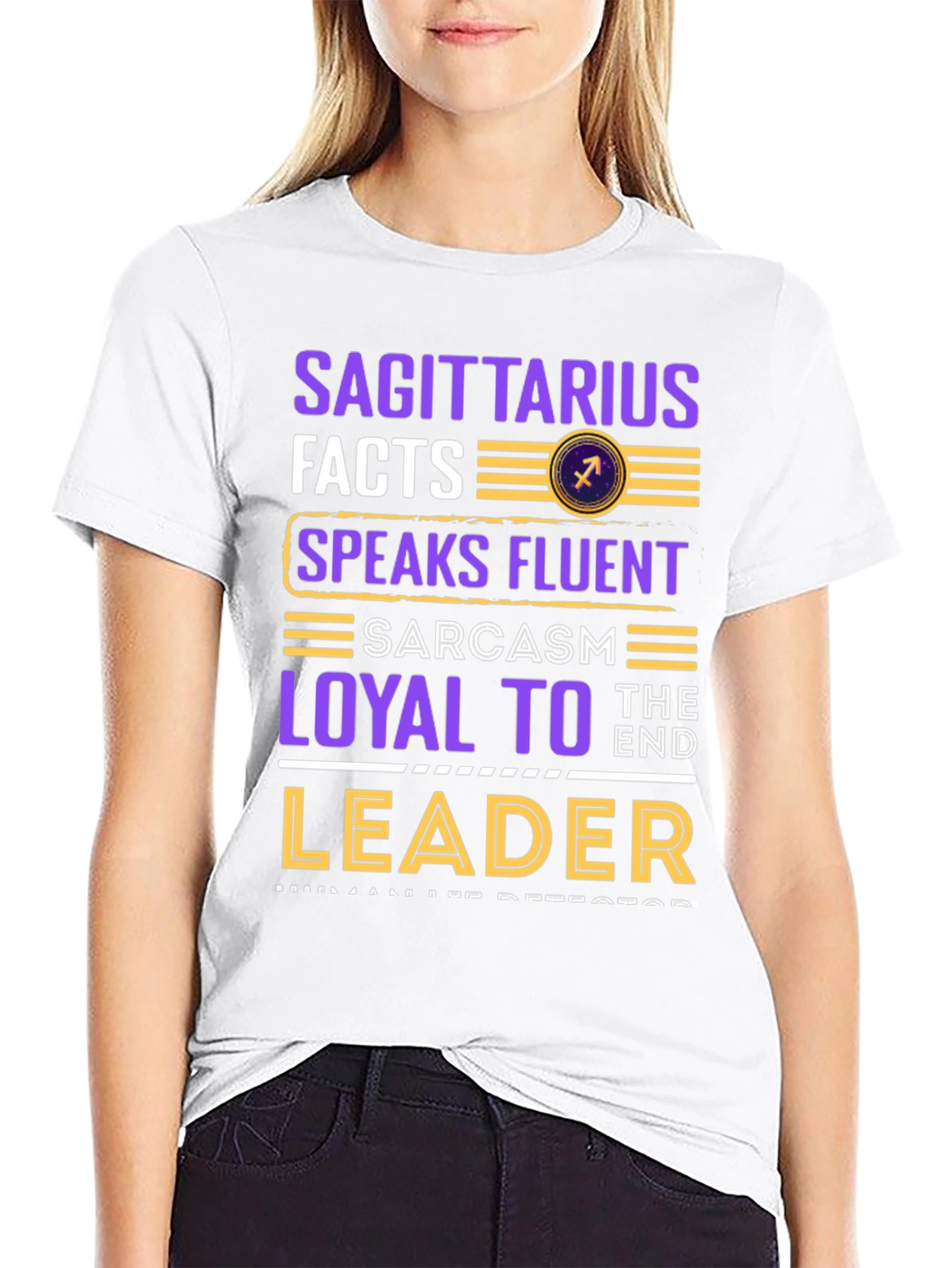 Sagittarius Facts T-Shirt - Zodiac Sign Tee