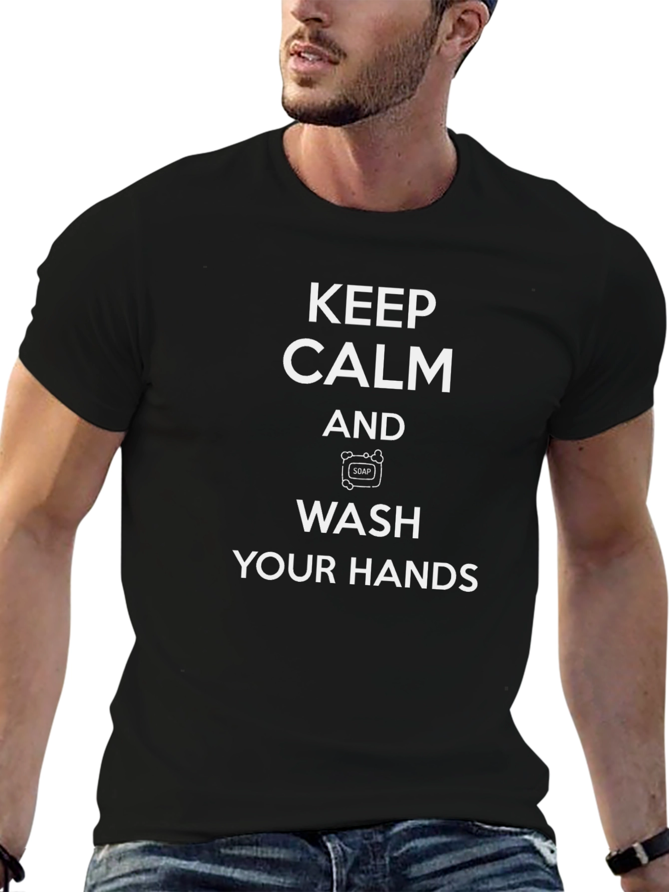 Keep Calm and Wash Your Hands T-Shirt
