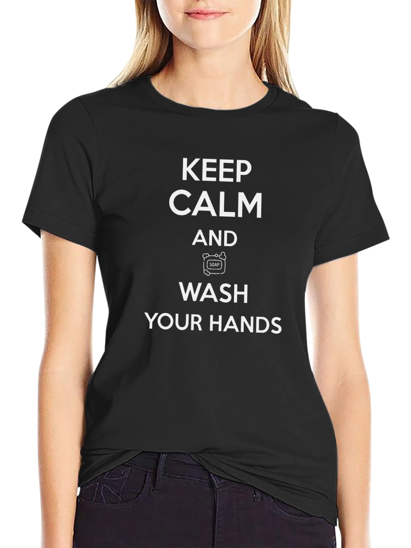 Keep Calm and Wash Your Hands T-Shirt
