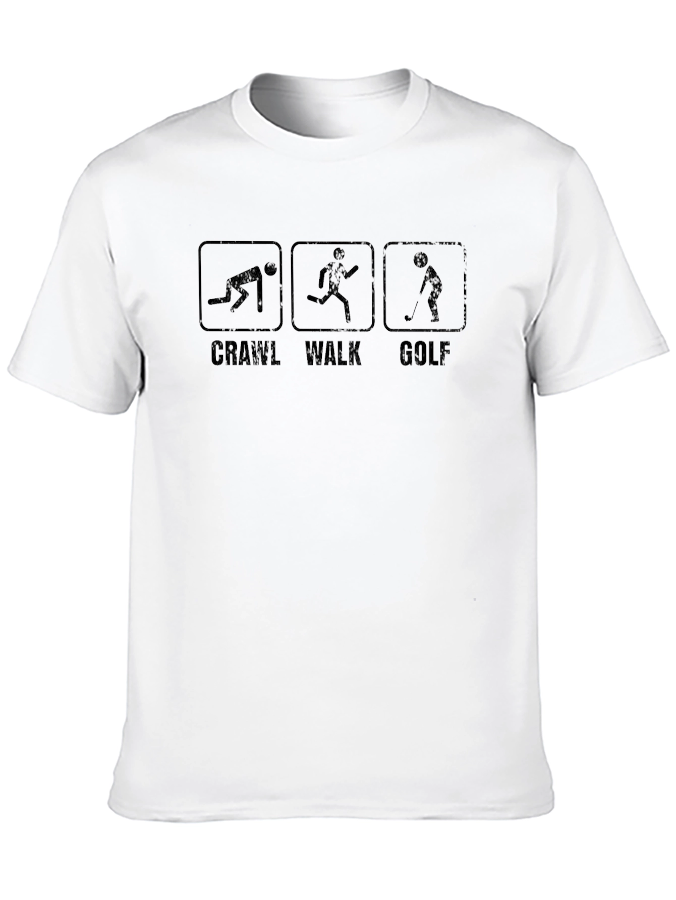 Crawl Walk Golf T-Shirt