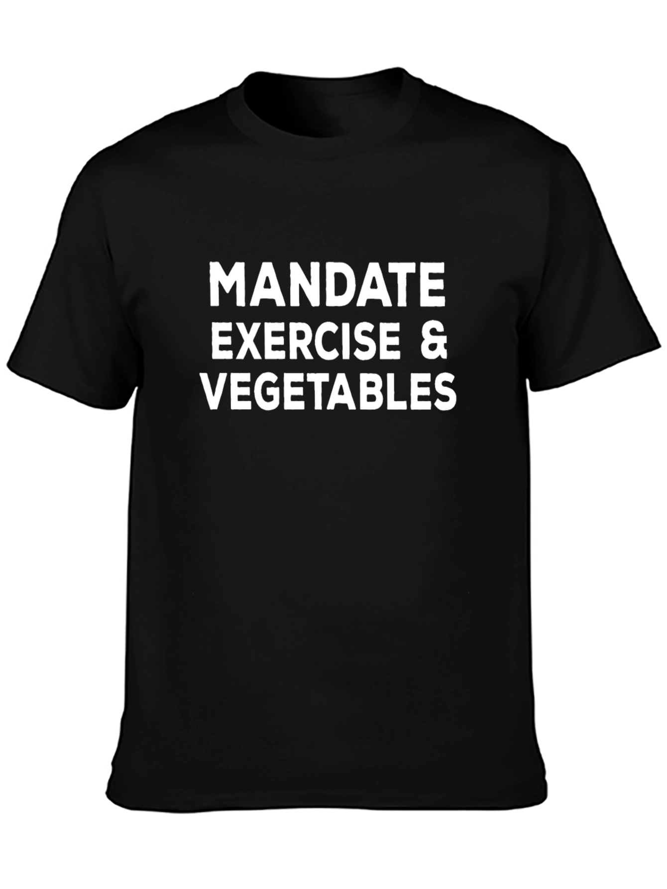 Mandate Exercise & Vegetables Graphic Tee