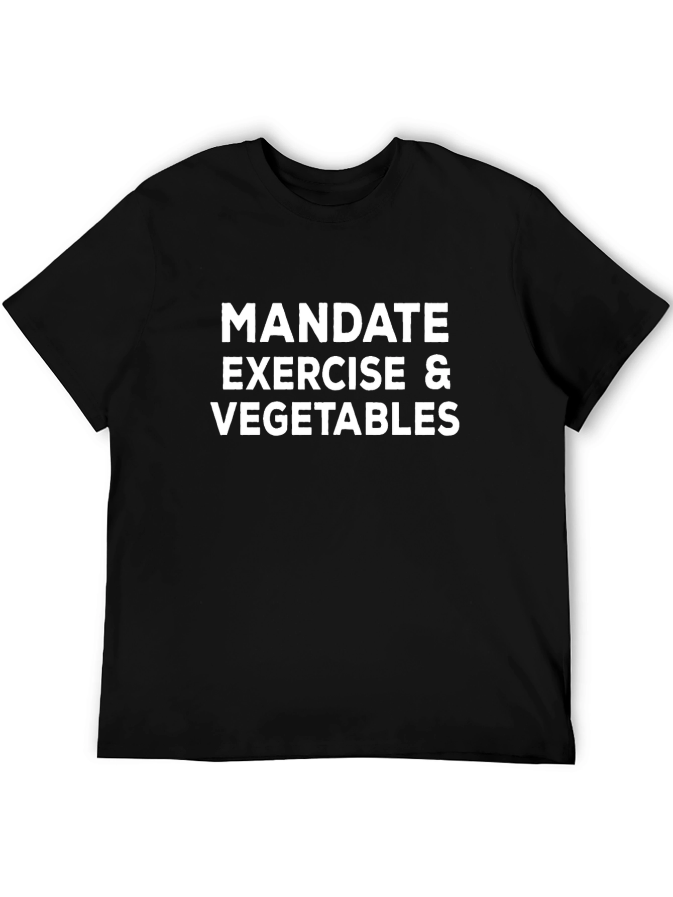 Mandate Exercise & Vegetables Graphic Tee
