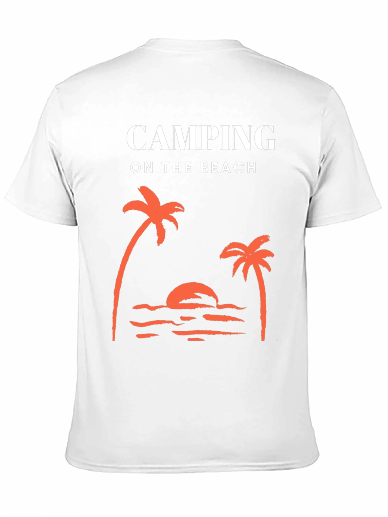 Camping on the Beach Graphic Tee