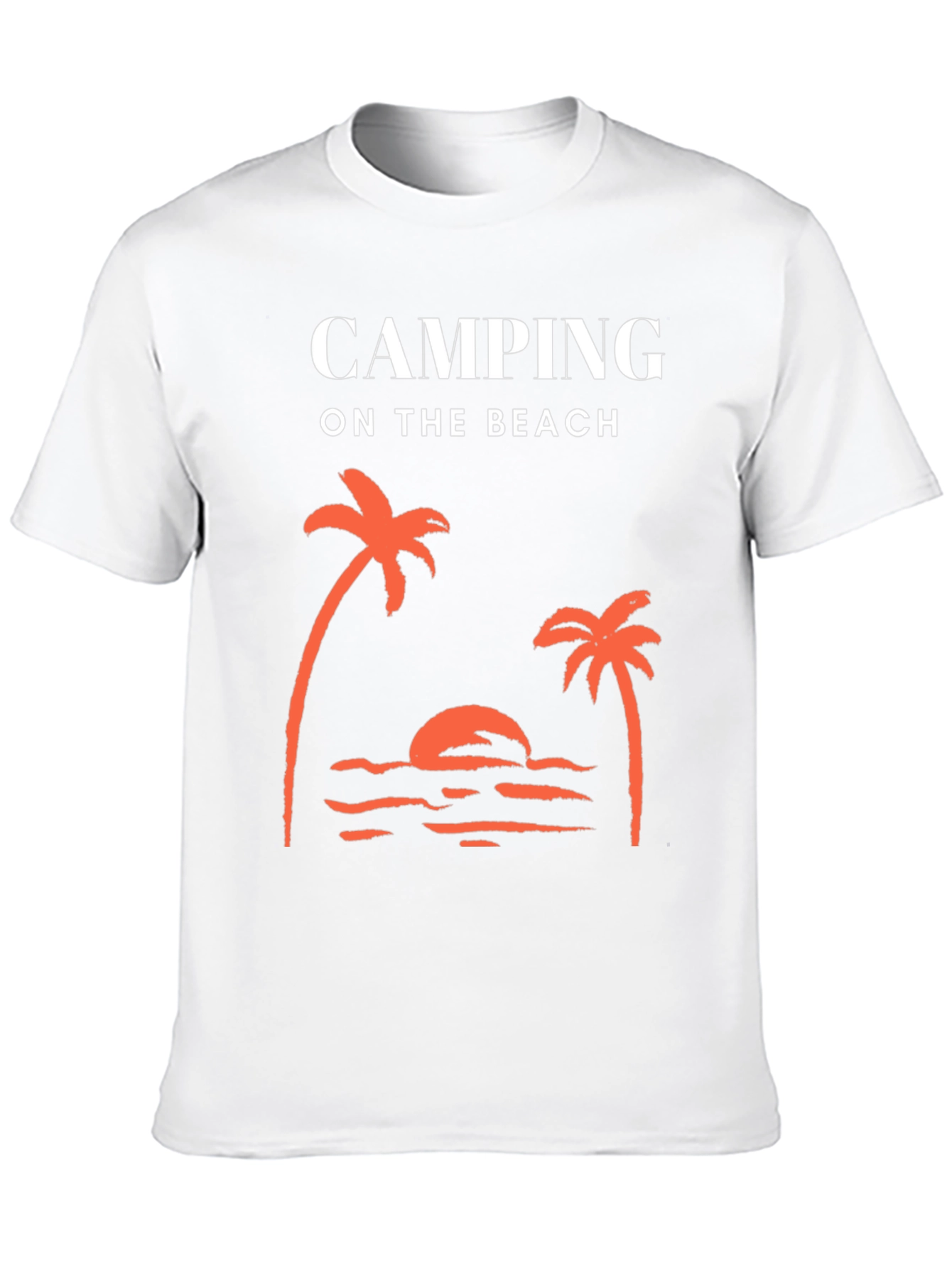 Camping on the Beach Graphic Tee