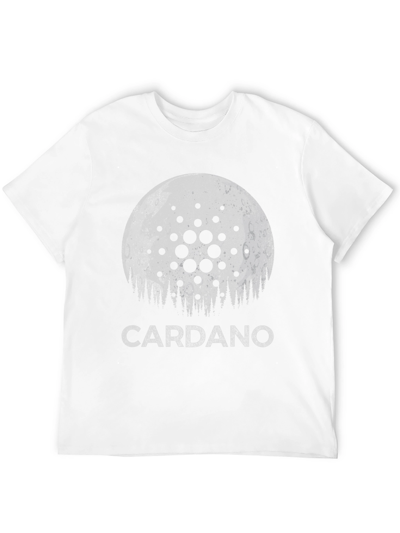 Cardano Crypto Graphic T-Shirt - Black