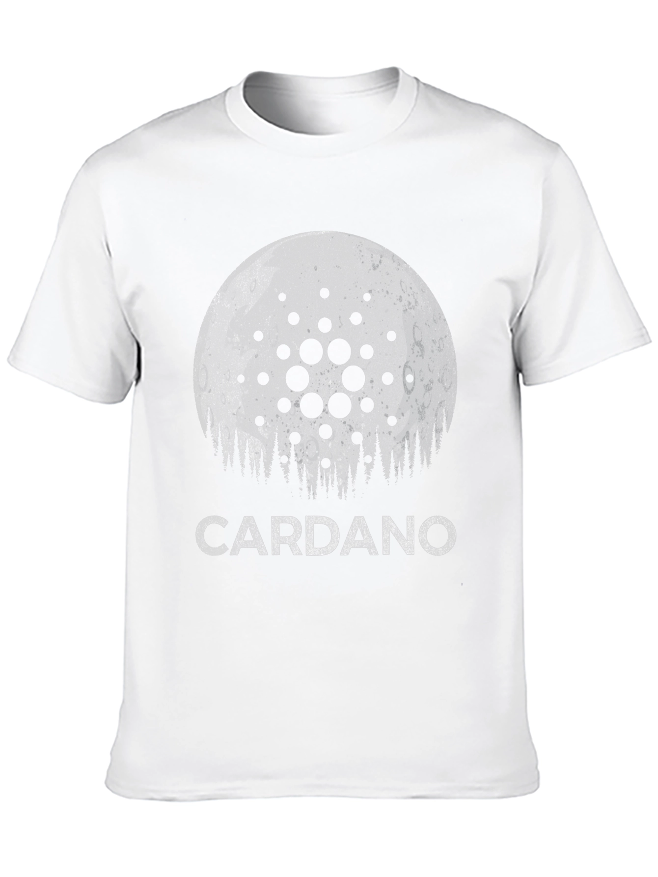 Cardano Crypto Graphic T-Shirt - Black