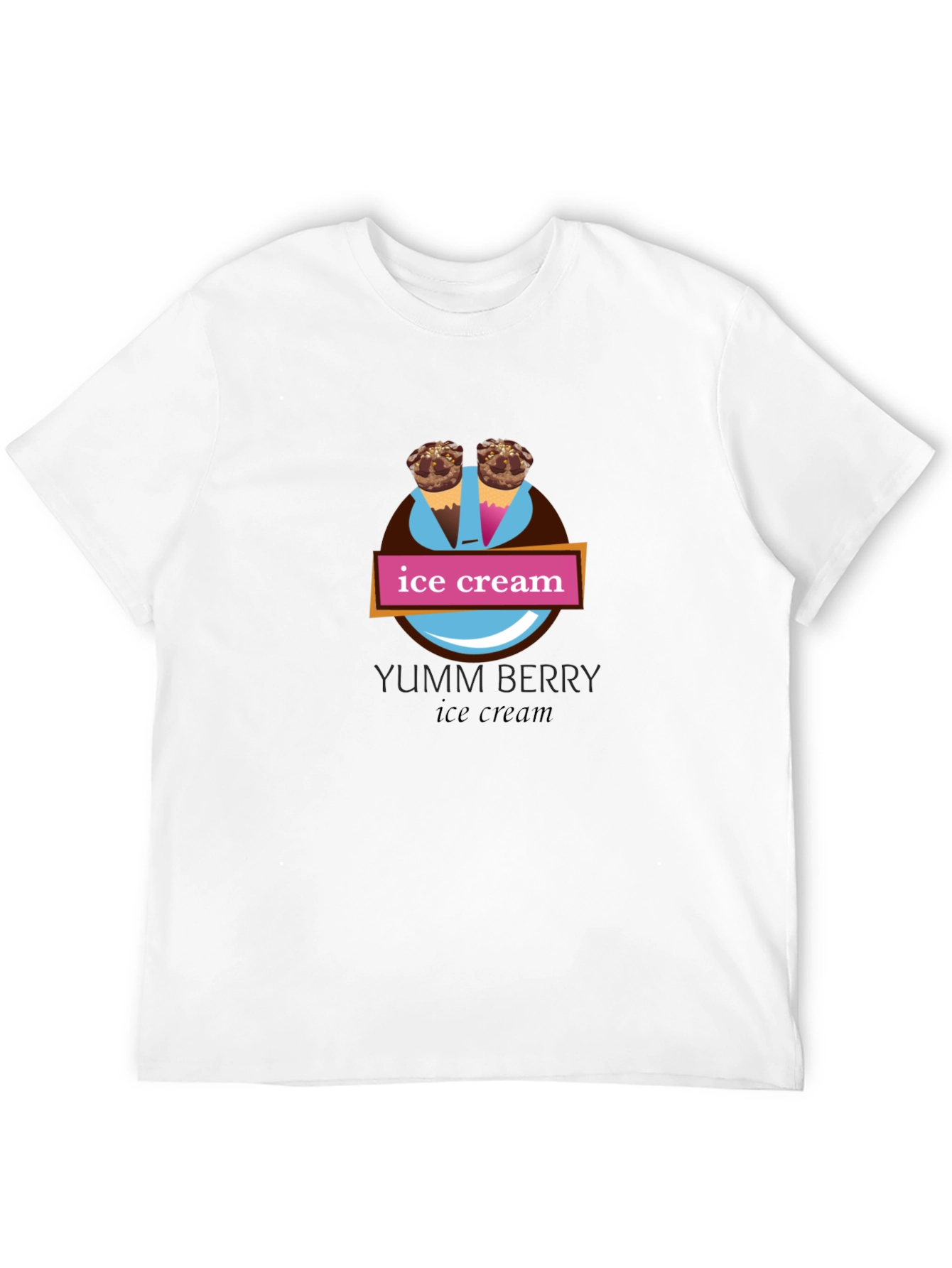 Yumm Berry Ice Cream Graphic Tee