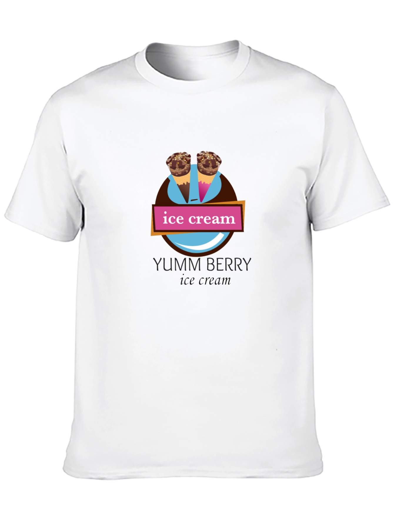 Yumm Berry Ice Cream Graphic Tee