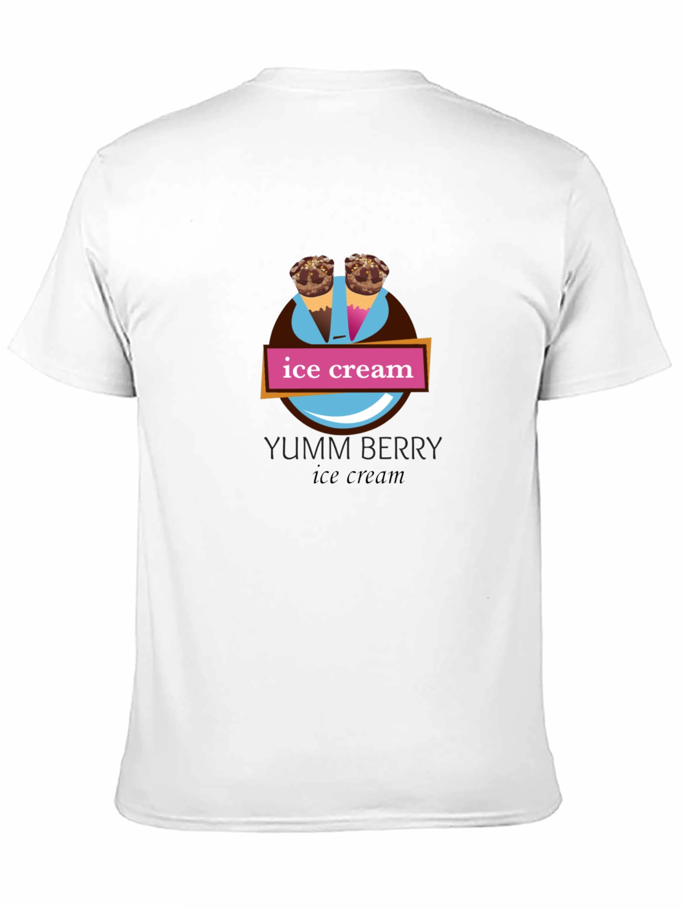 Yumm Berry Ice Cream Graphic Tee