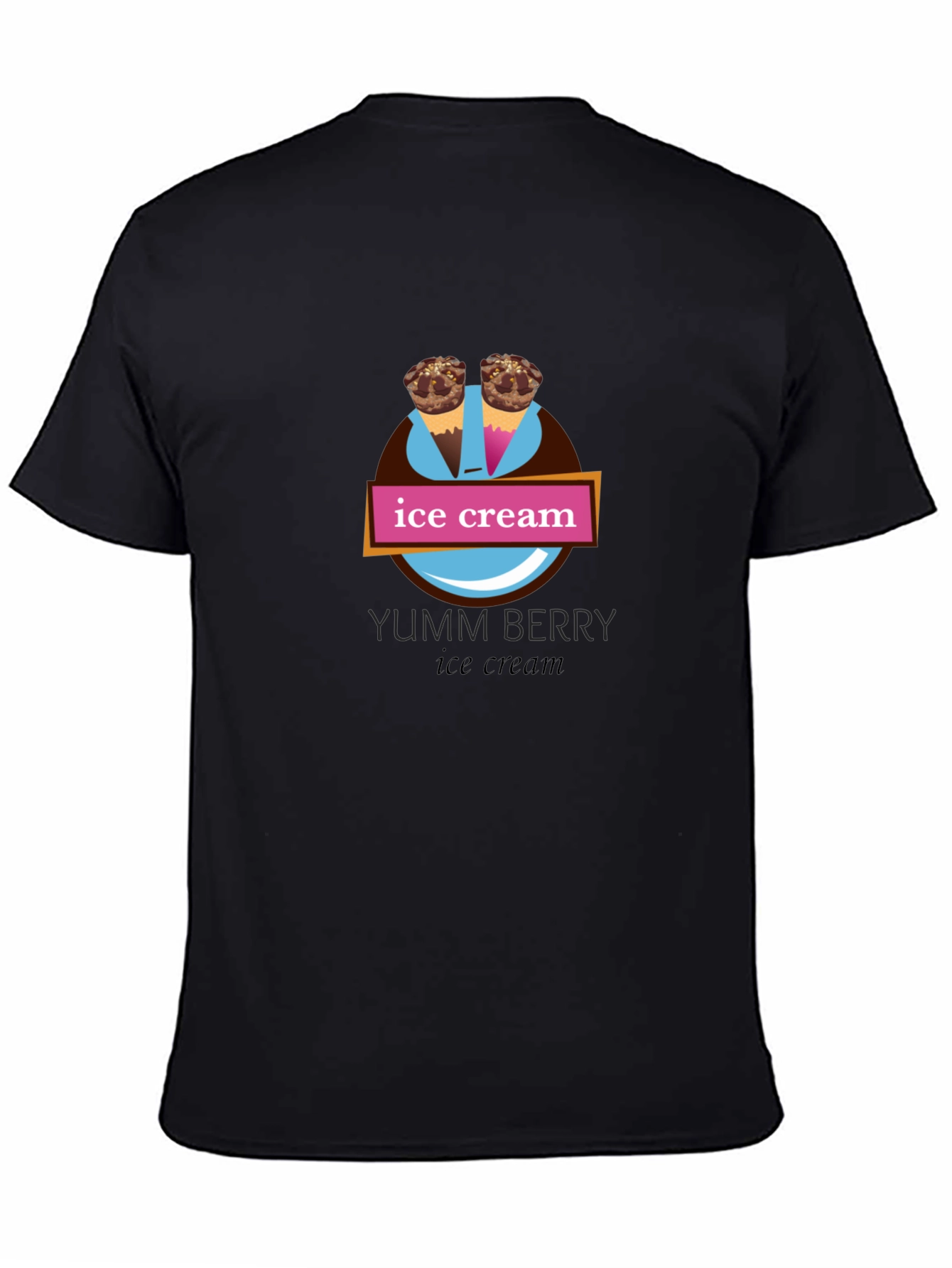 Yumm Berry Ice Cream Graphic Tee
