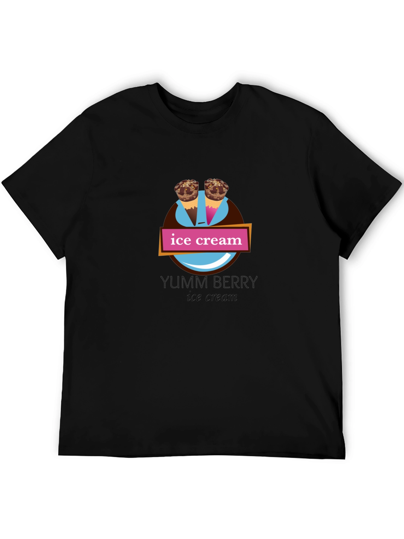 Yumm Berry Ice Cream Graphic Tee