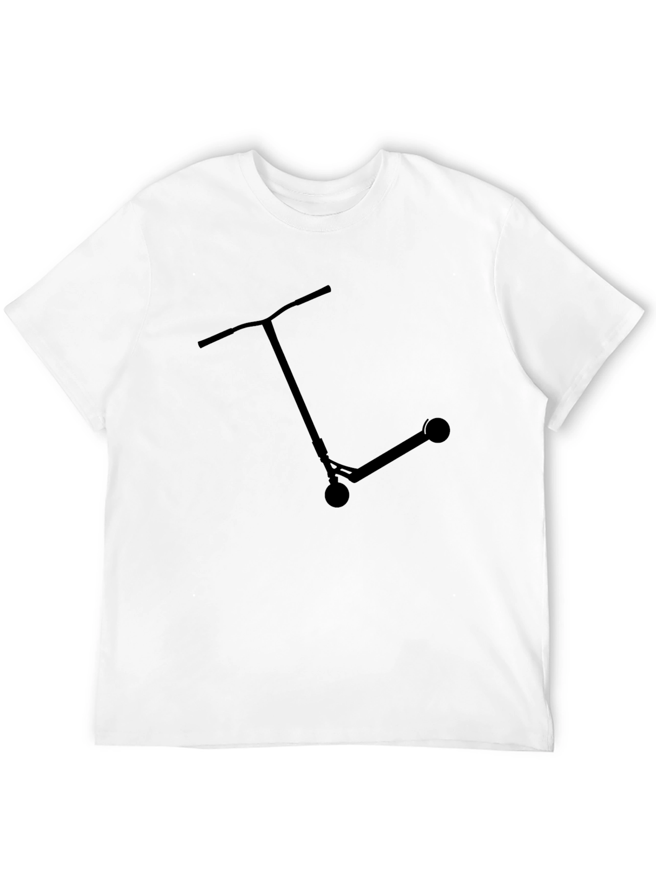 Scooter Graphic Tee - Black