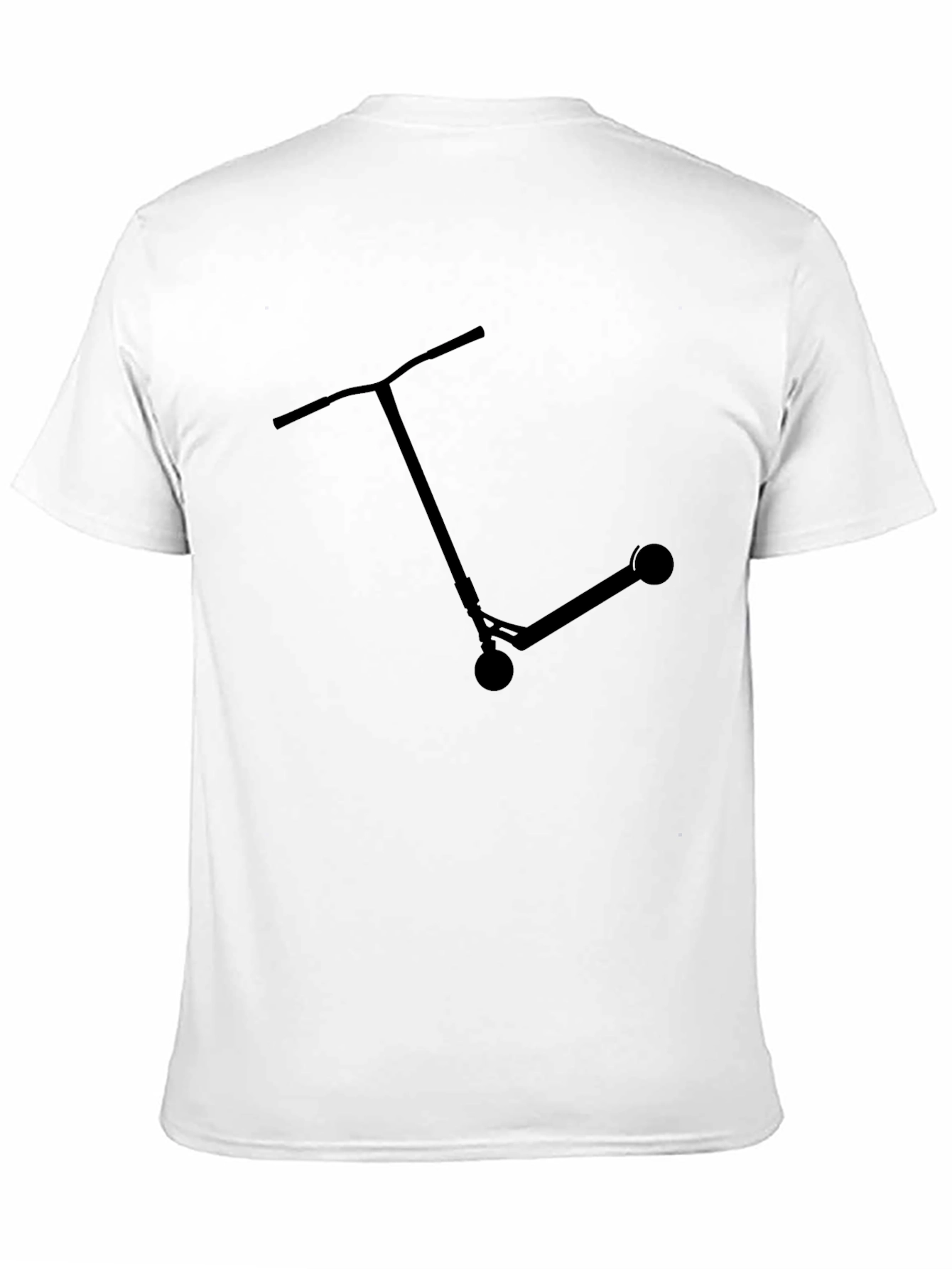 Scooter Graphic Tee - Black
