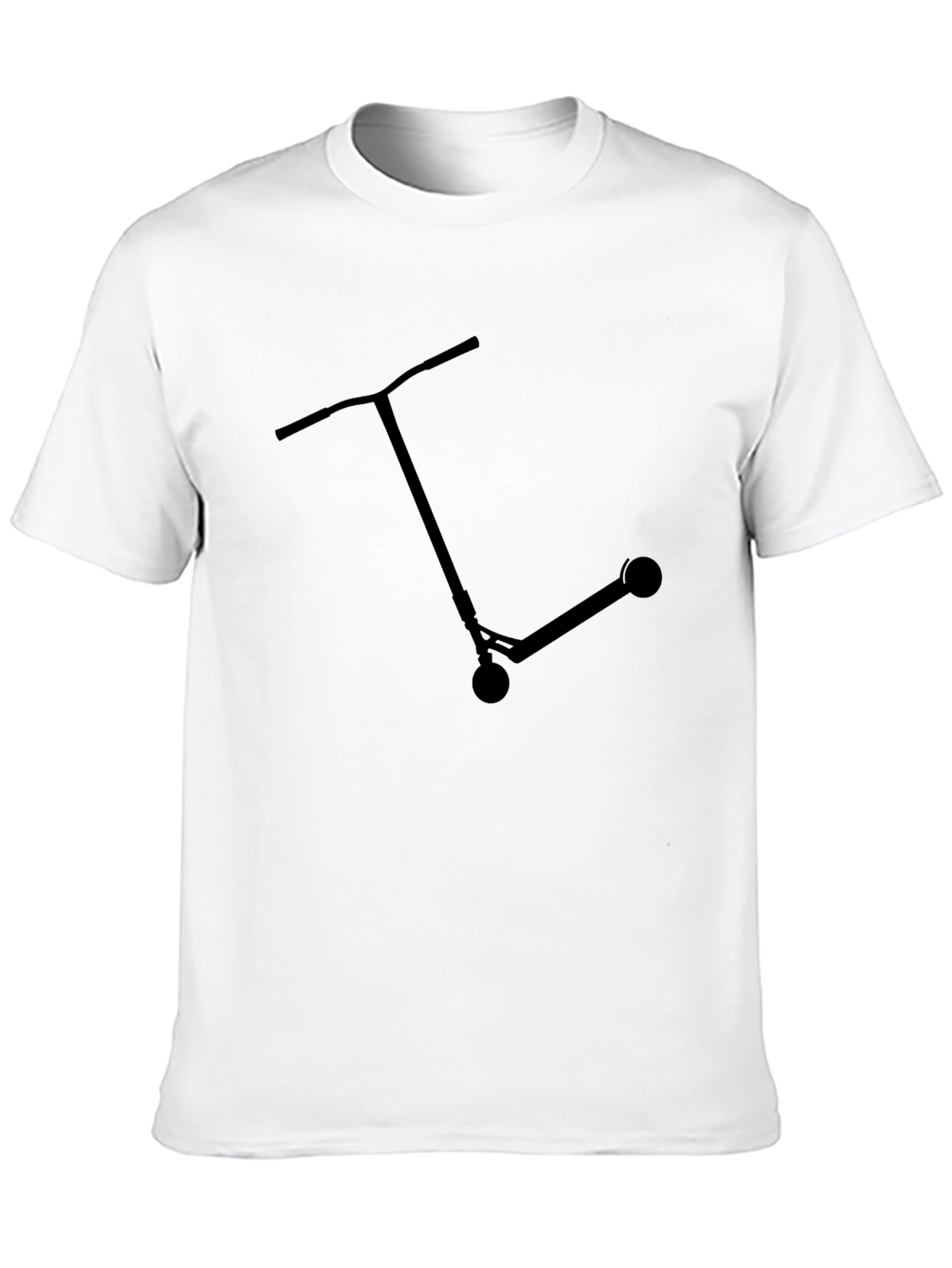 Scooter Graphic Tee - Black