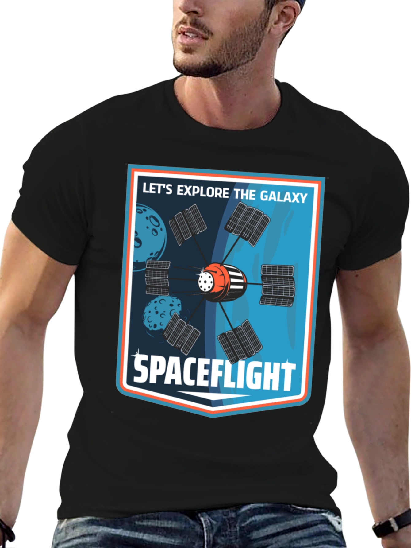 Spaceflight Galaxy T-Shirt - Explore the Universe!