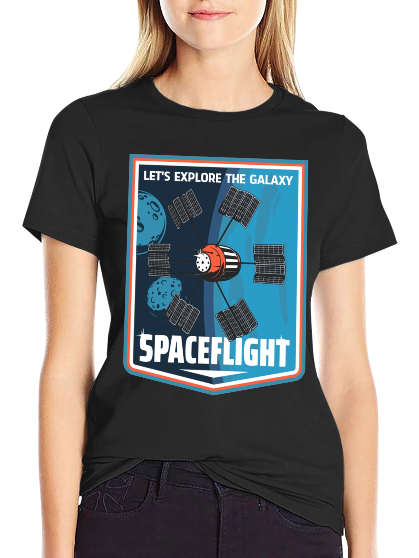 Spaceflight Galaxy T-Shirt - Explore the Universe!