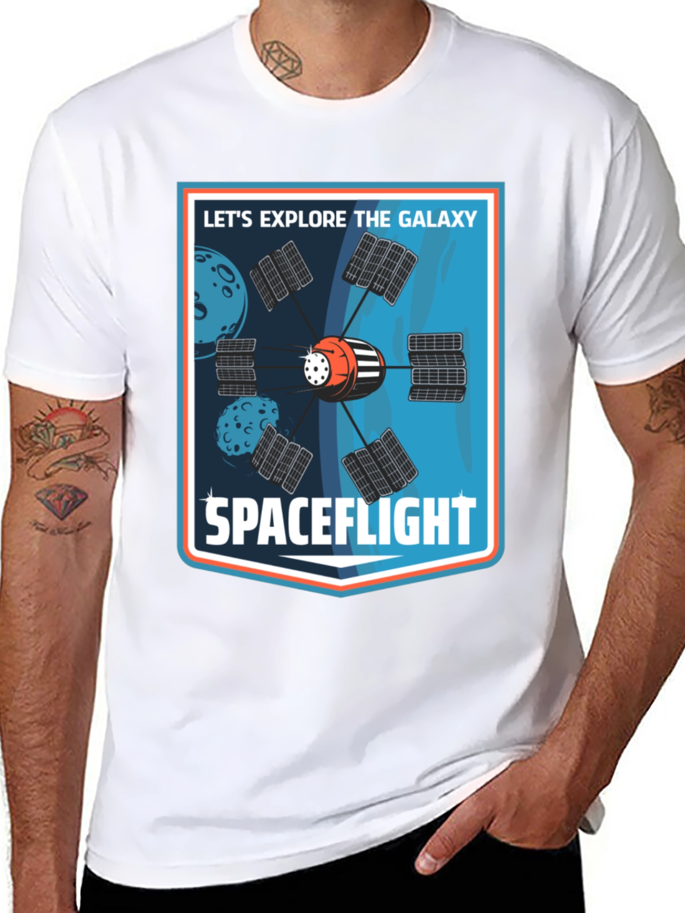 Spaceflight Galaxy T-Shirt - Explore the Universe!