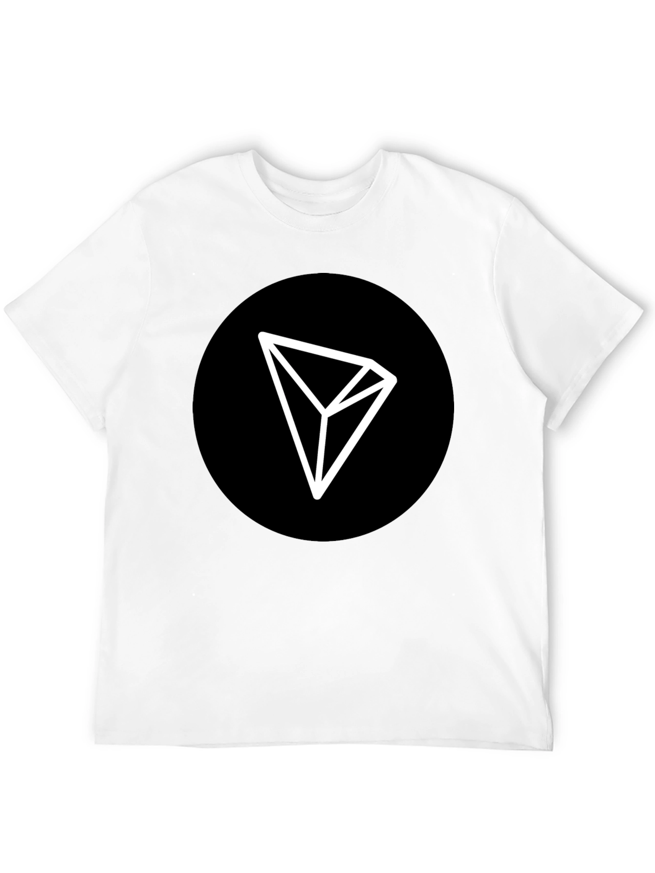 Tron Crypto Logo T-Shirt - Black