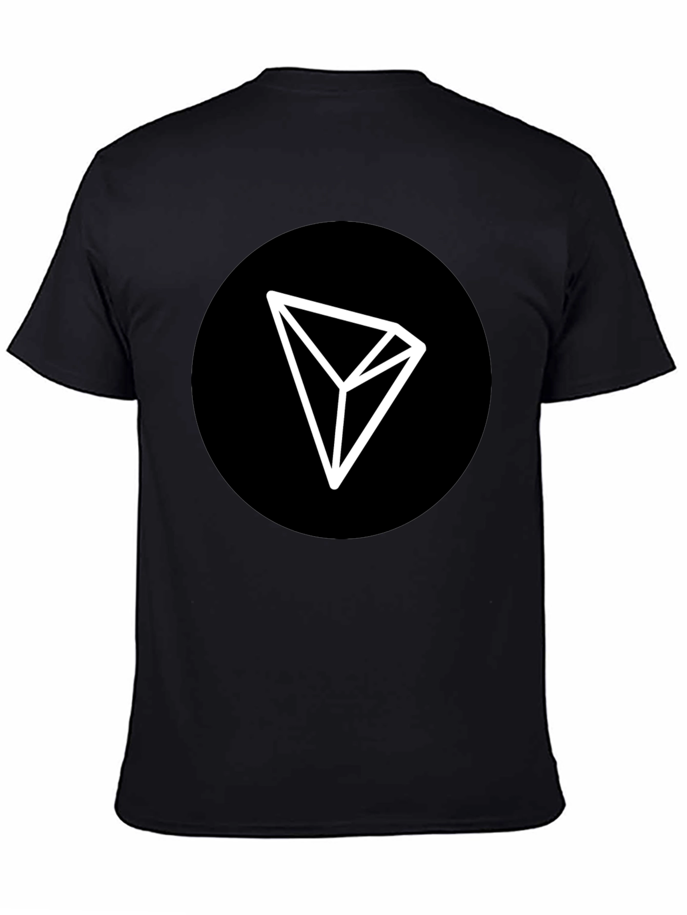 Tron Crypto Logo T-Shirt - Black