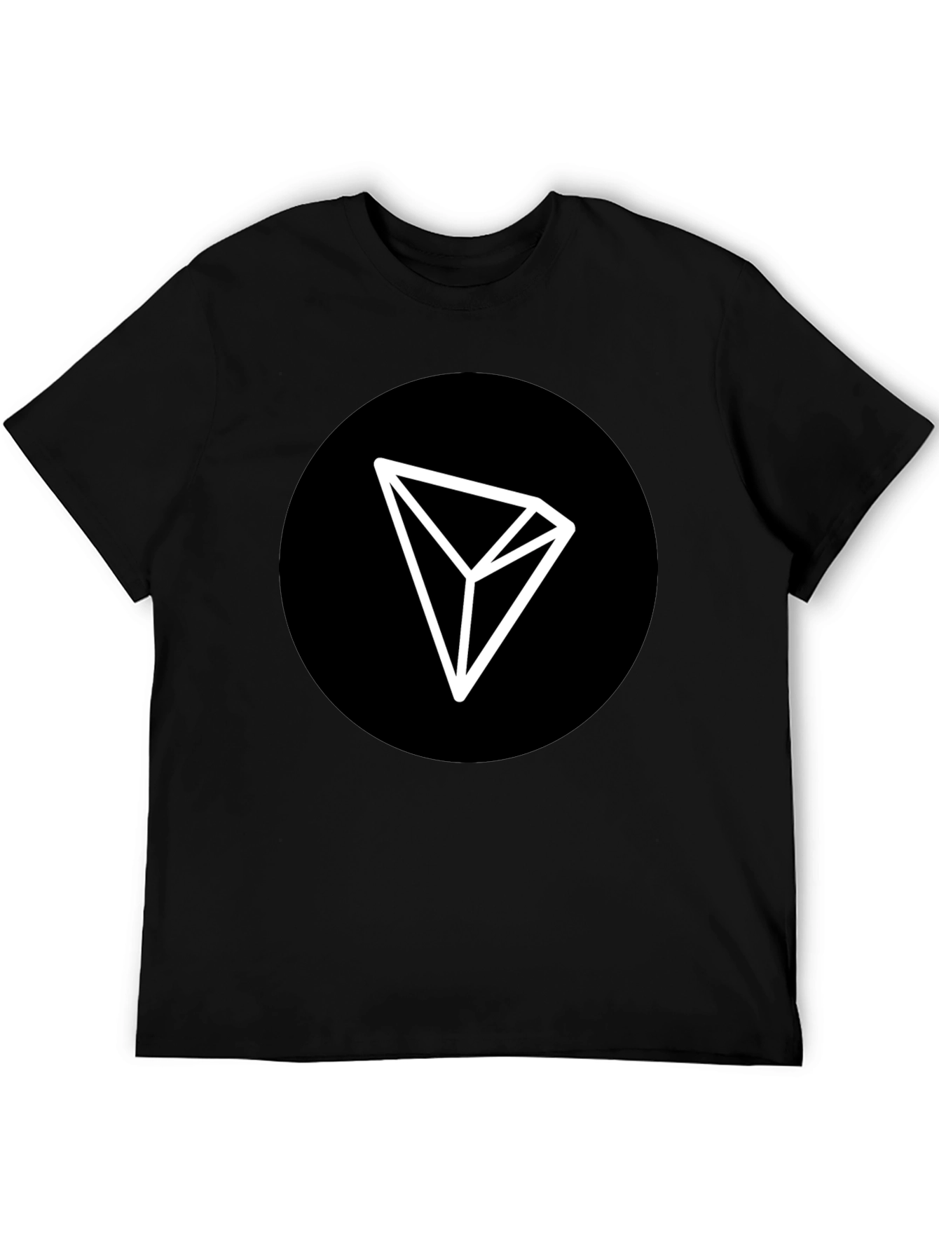 Tron Crypto Logo T-Shirt - Black