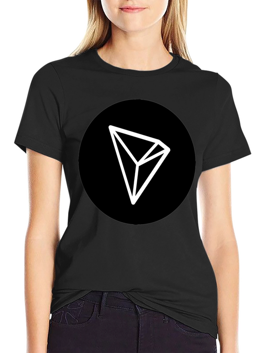 Tron Crypto Logo T-Shirt - Black