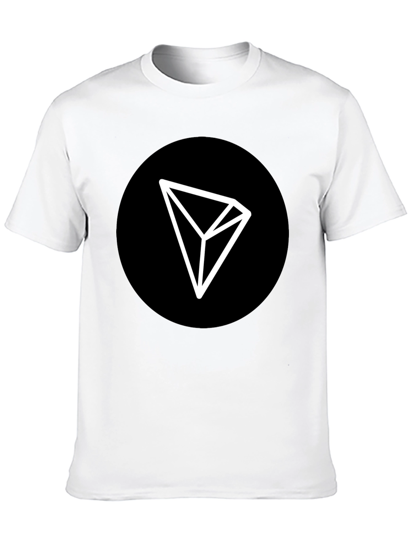 Tron Crypto Logo T-Shirt - Black