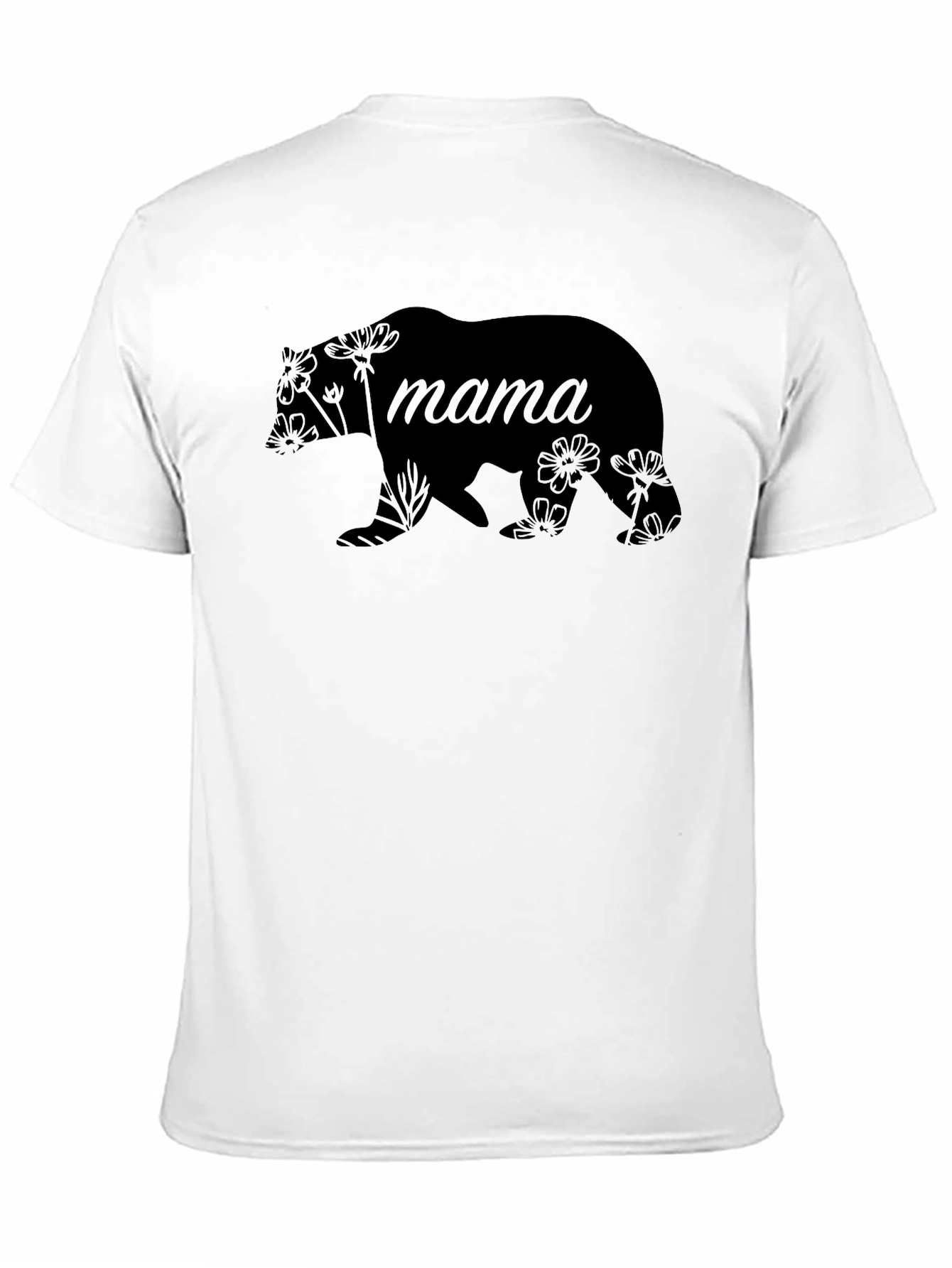 Mama Bear Graphic Tee - Black