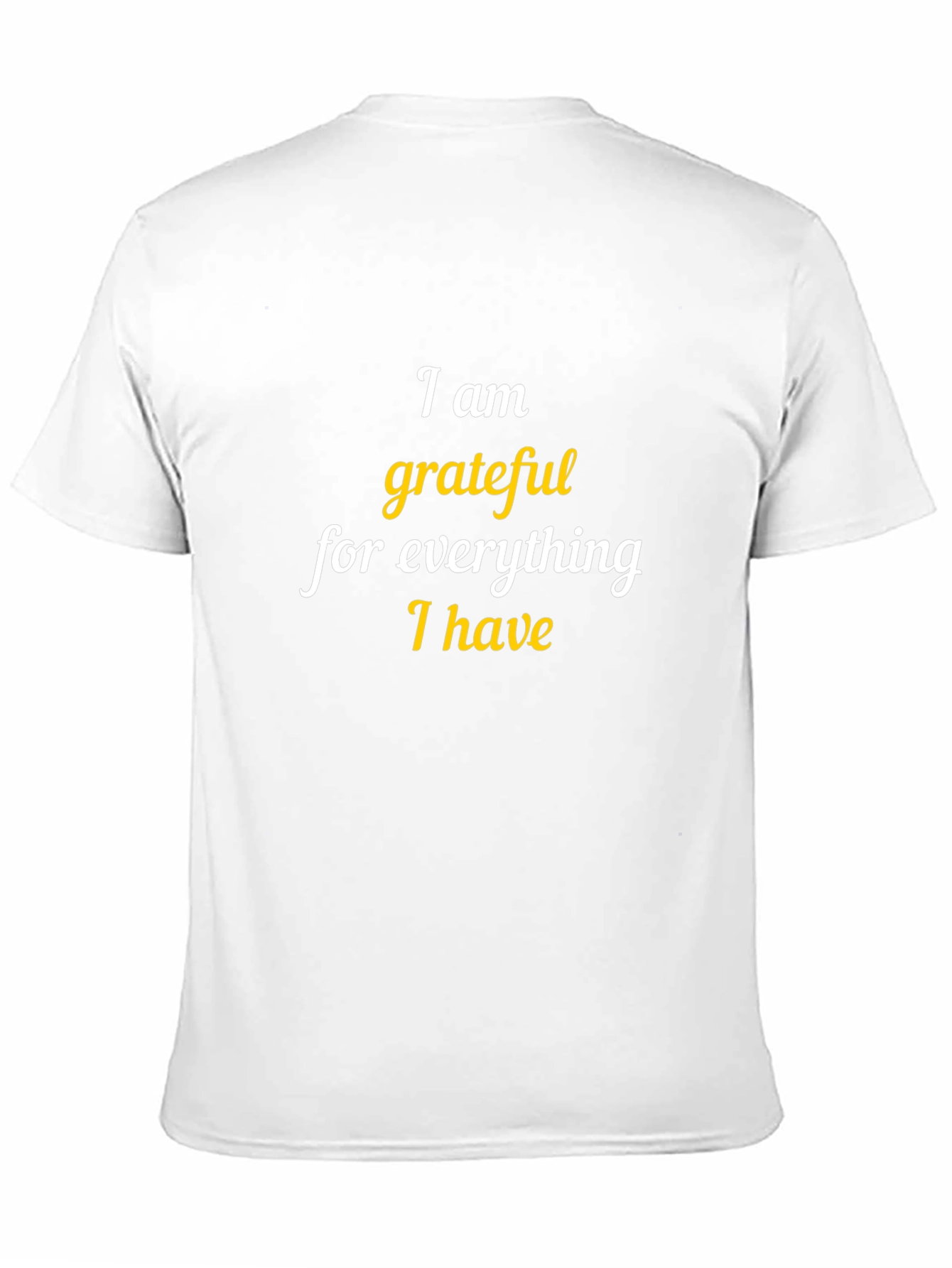 Grateful Print Black T-Shirt