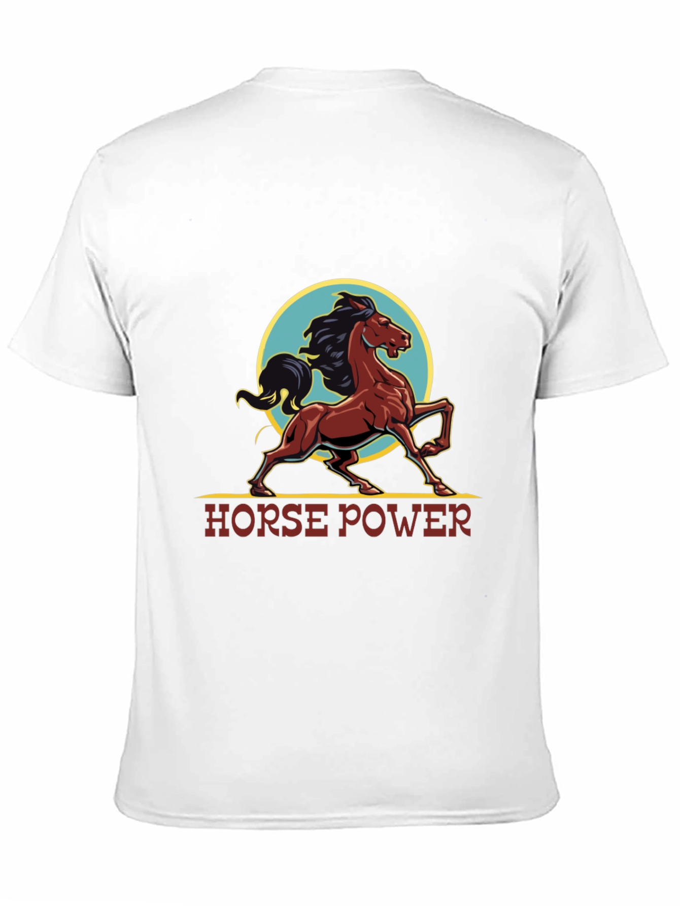 Horse Power Graphic Tee - Black T-Shirt