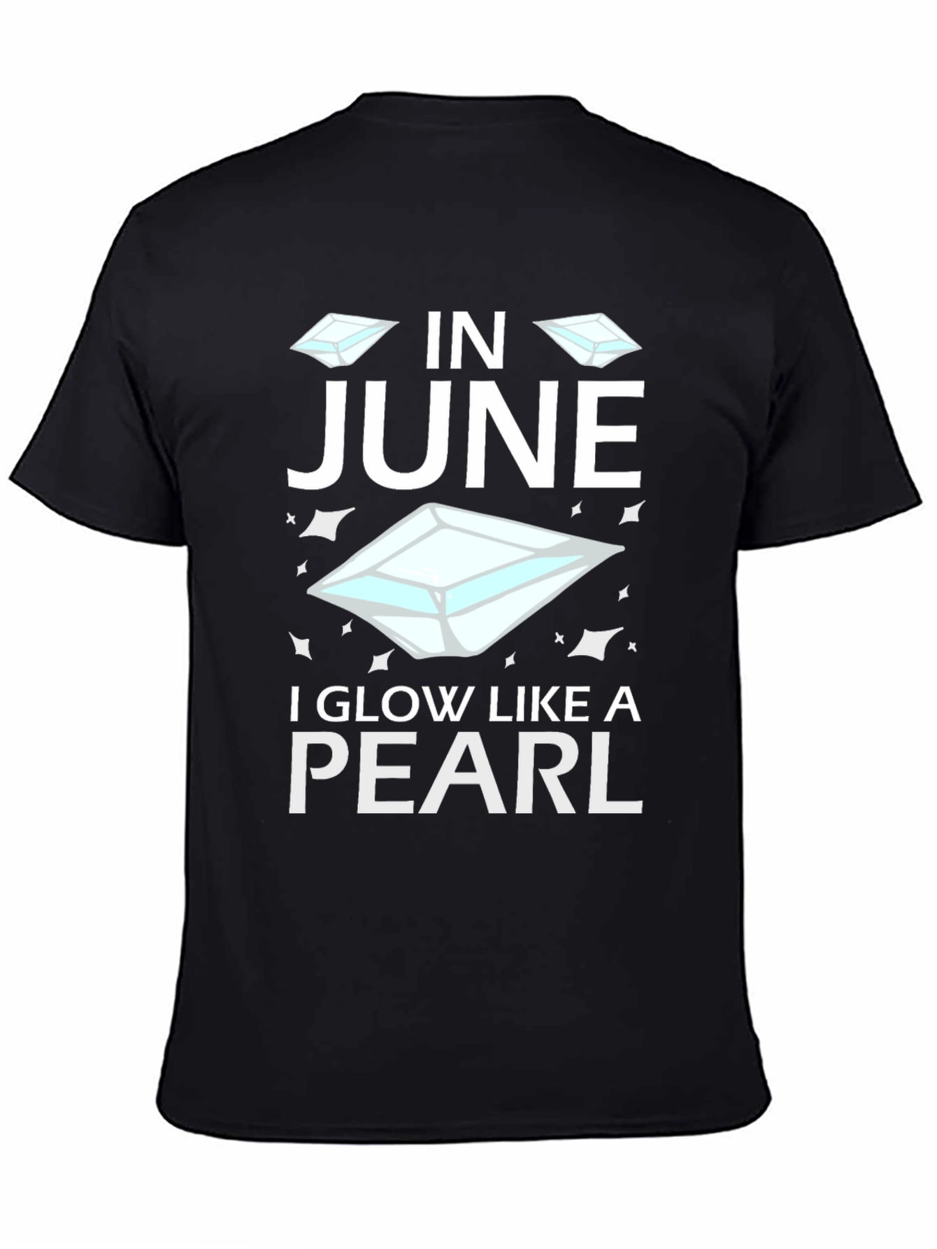 June Pearl Glow T-Shirt - Birthday Gem Tee