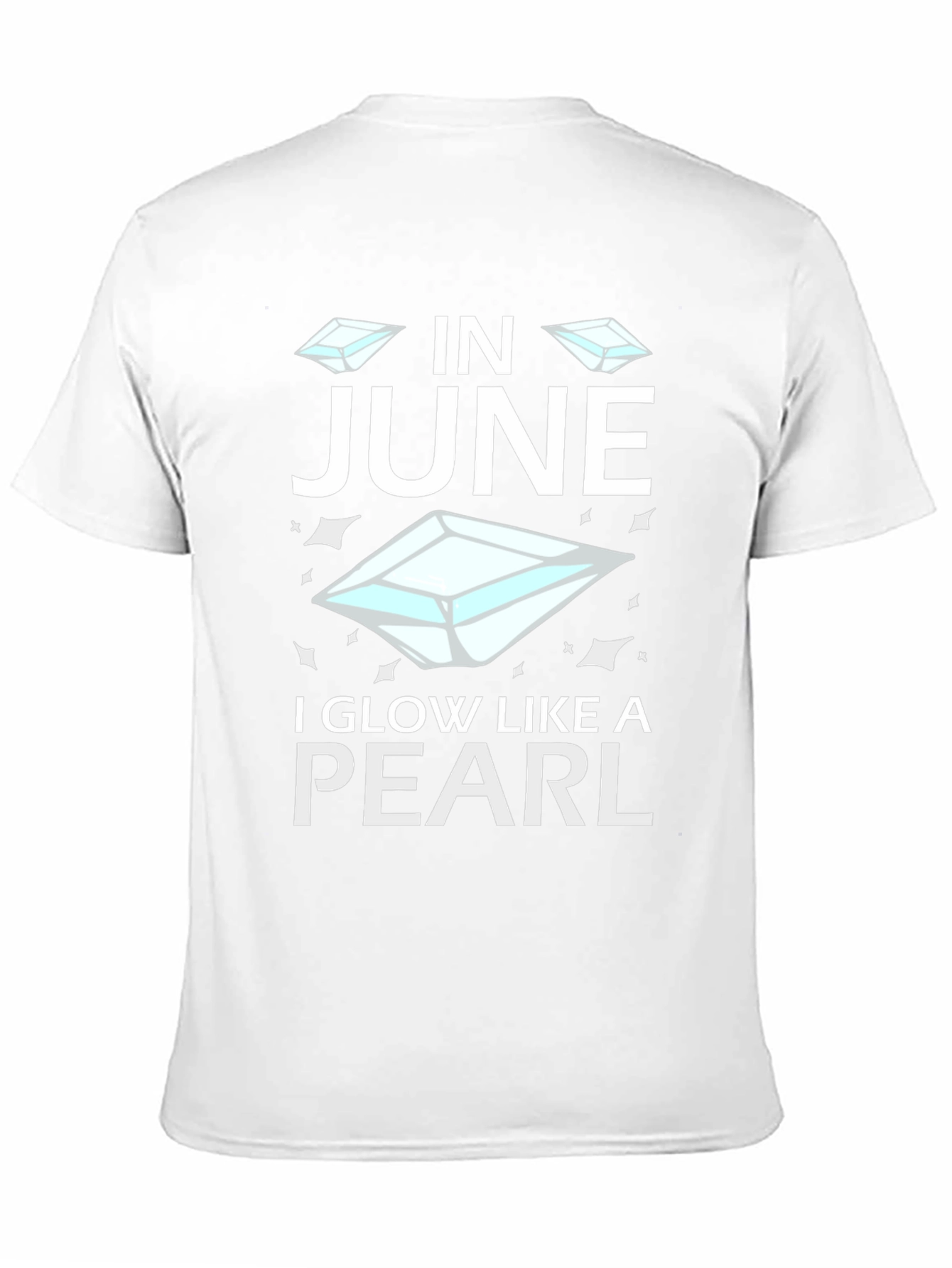 June Pearl Glow T-Shirt - Birthday Gem Tee