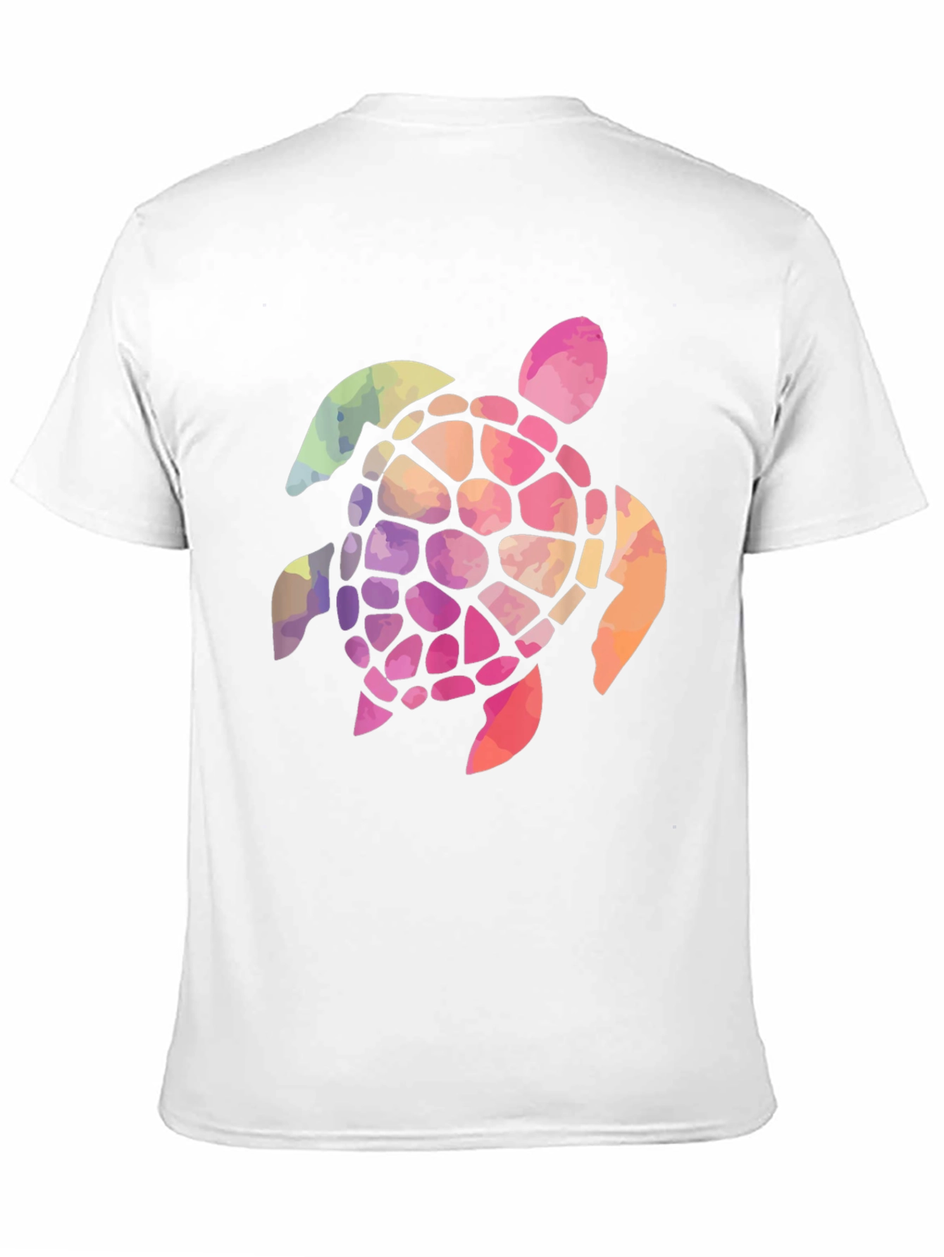 Rainbow Turtle Graphic T-Shirt
