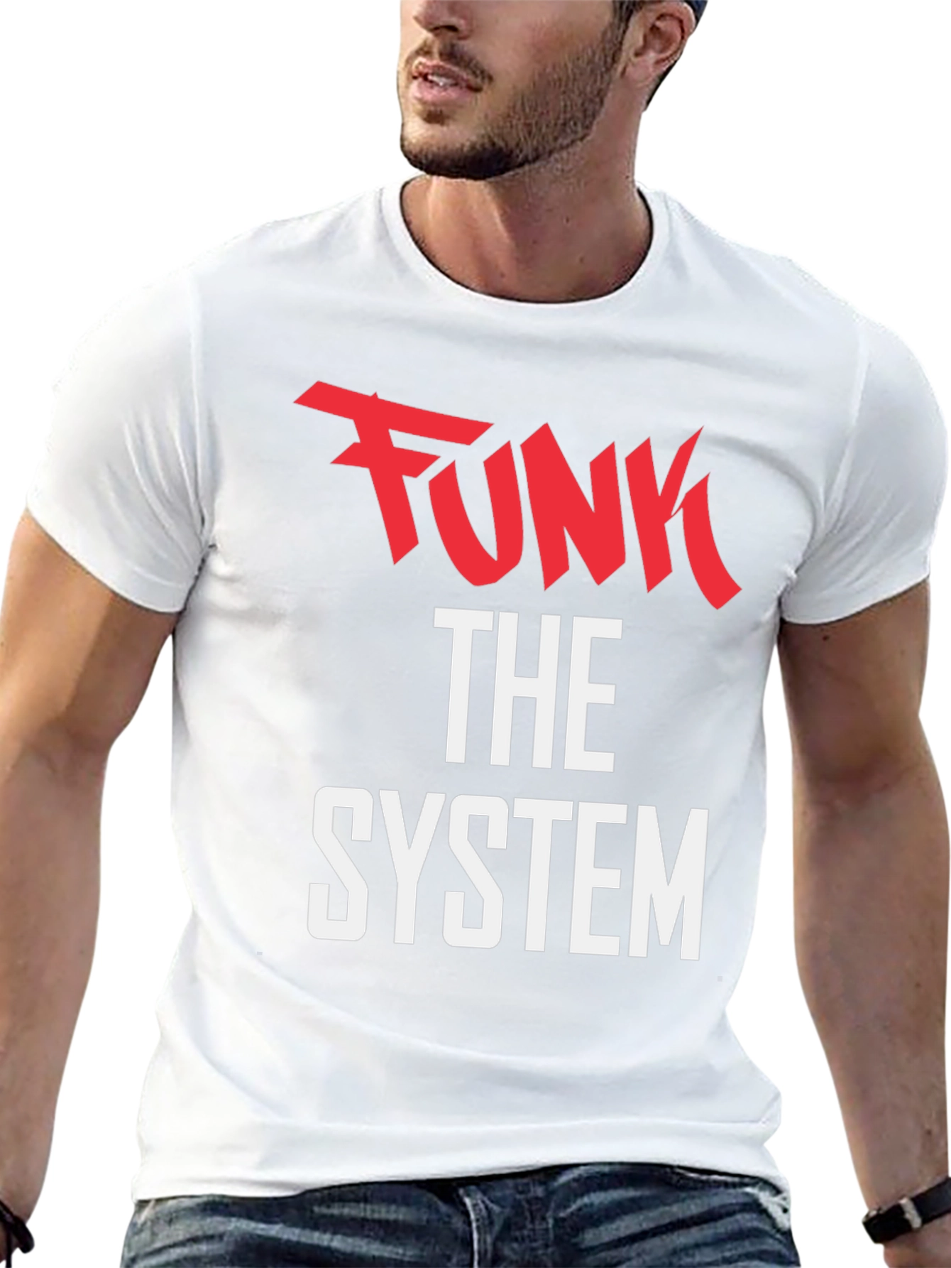 Funk The System Graphic T-Shirt