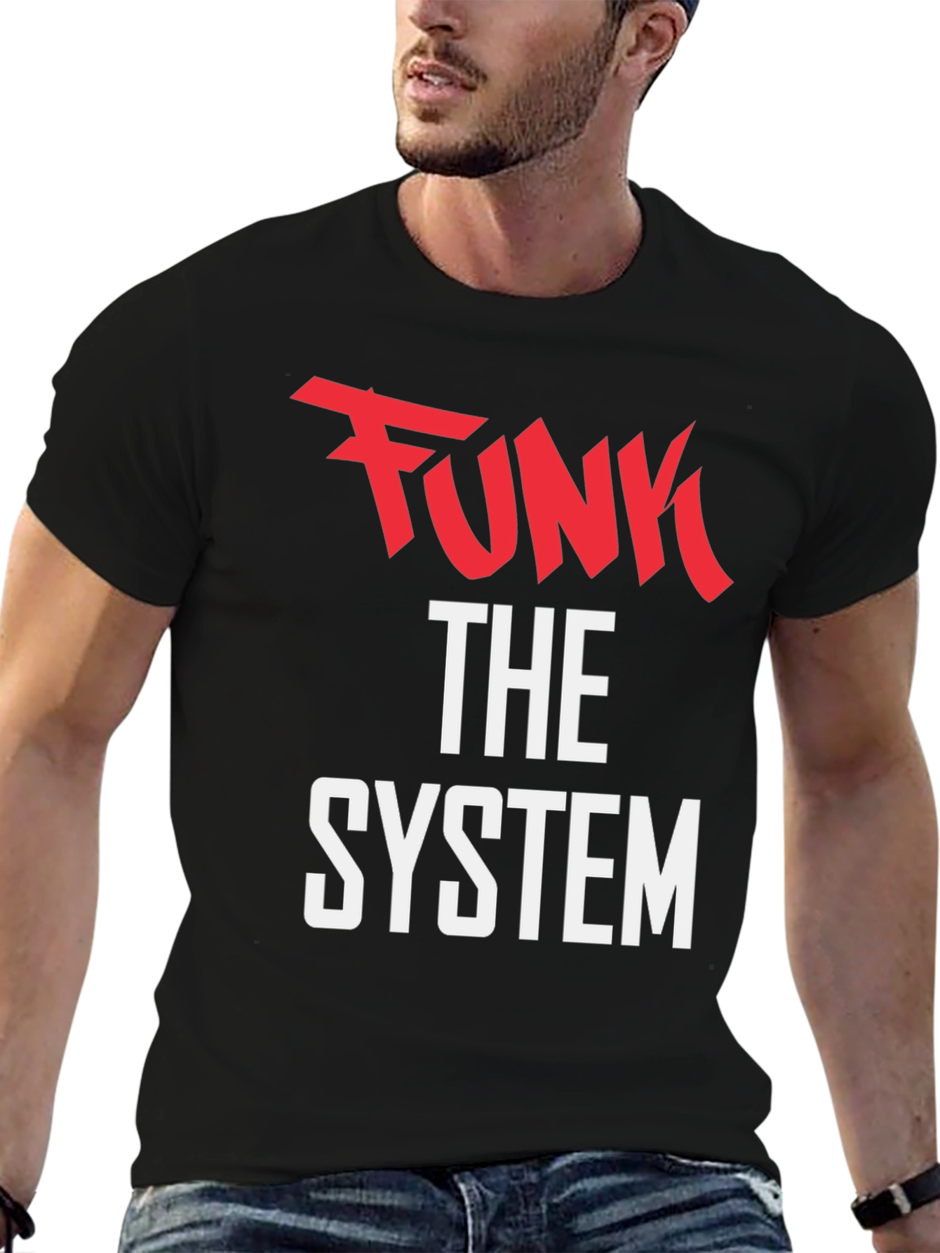 Funk The System Graphic T-Shirt
