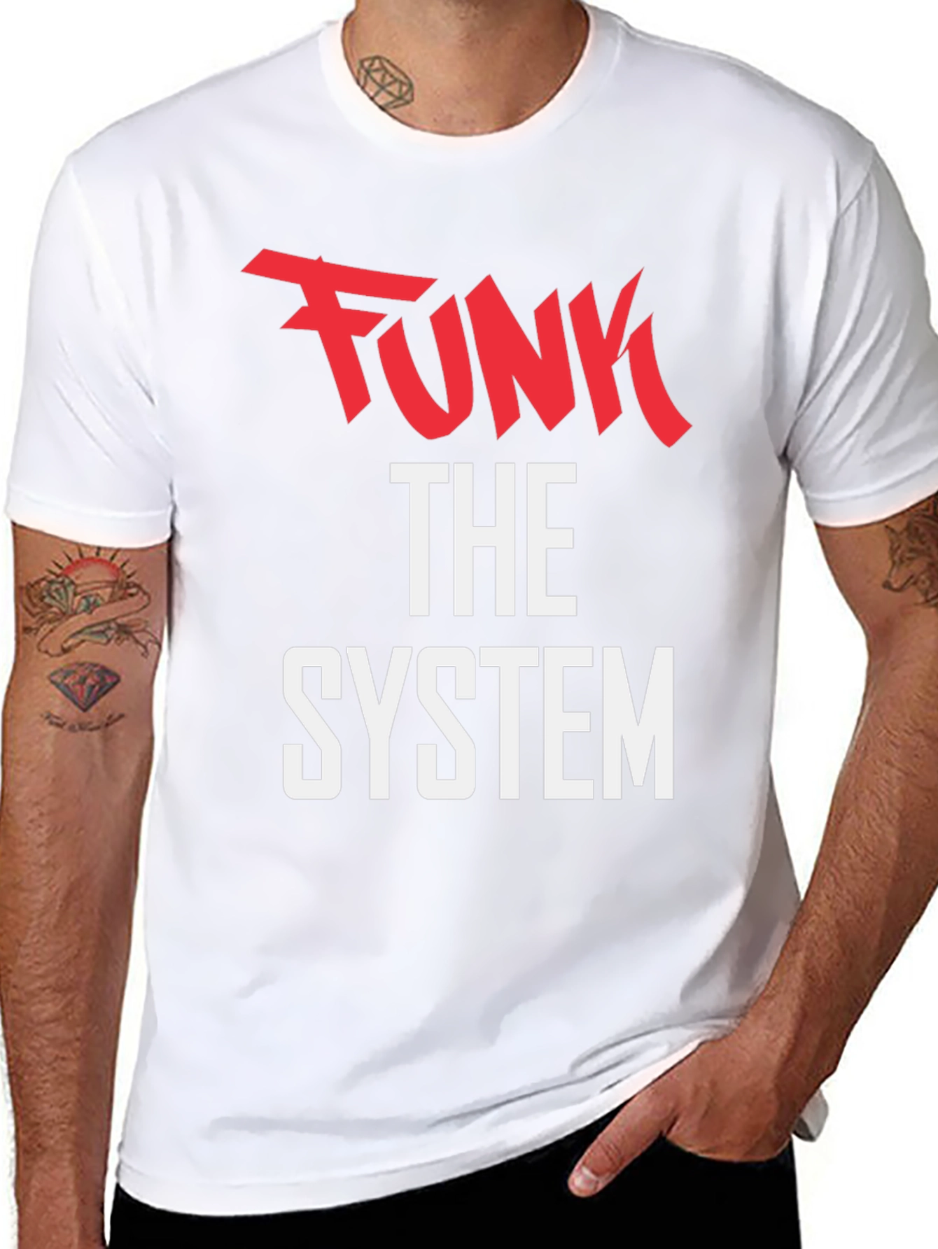 Funk The System Graphic T-Shirt