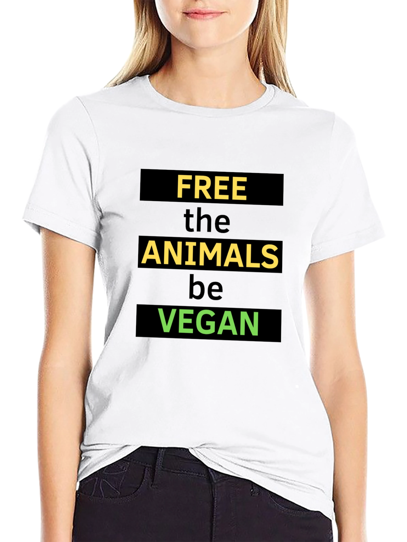 Free the Animals Vegan T-Shirt