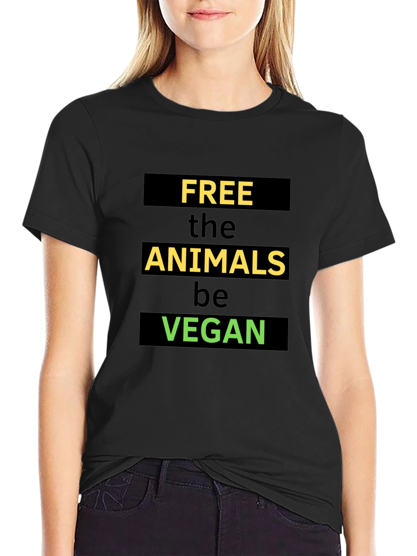Free the Animals Vegan T-Shirt