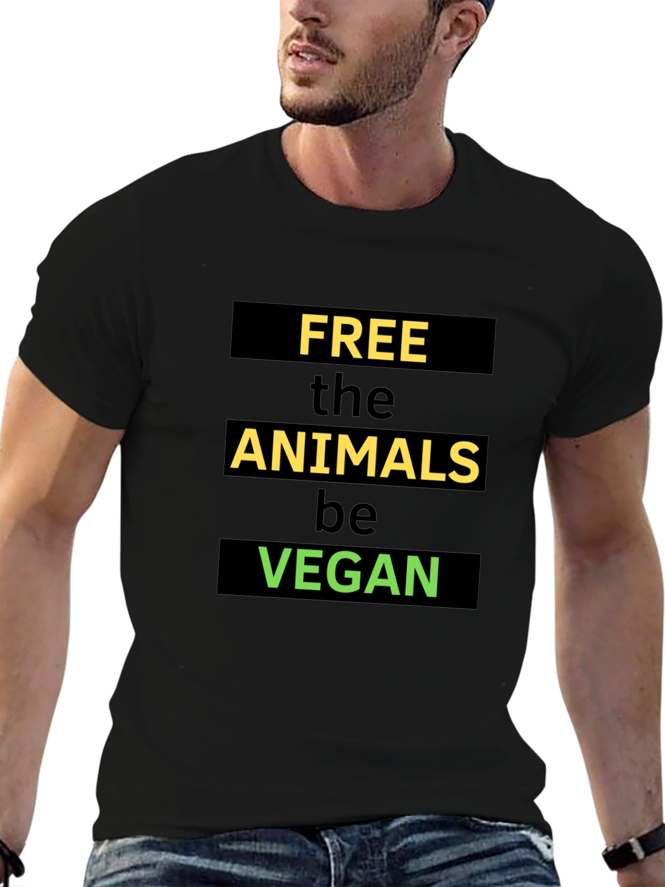 Free the Animals Vegan T-Shirt