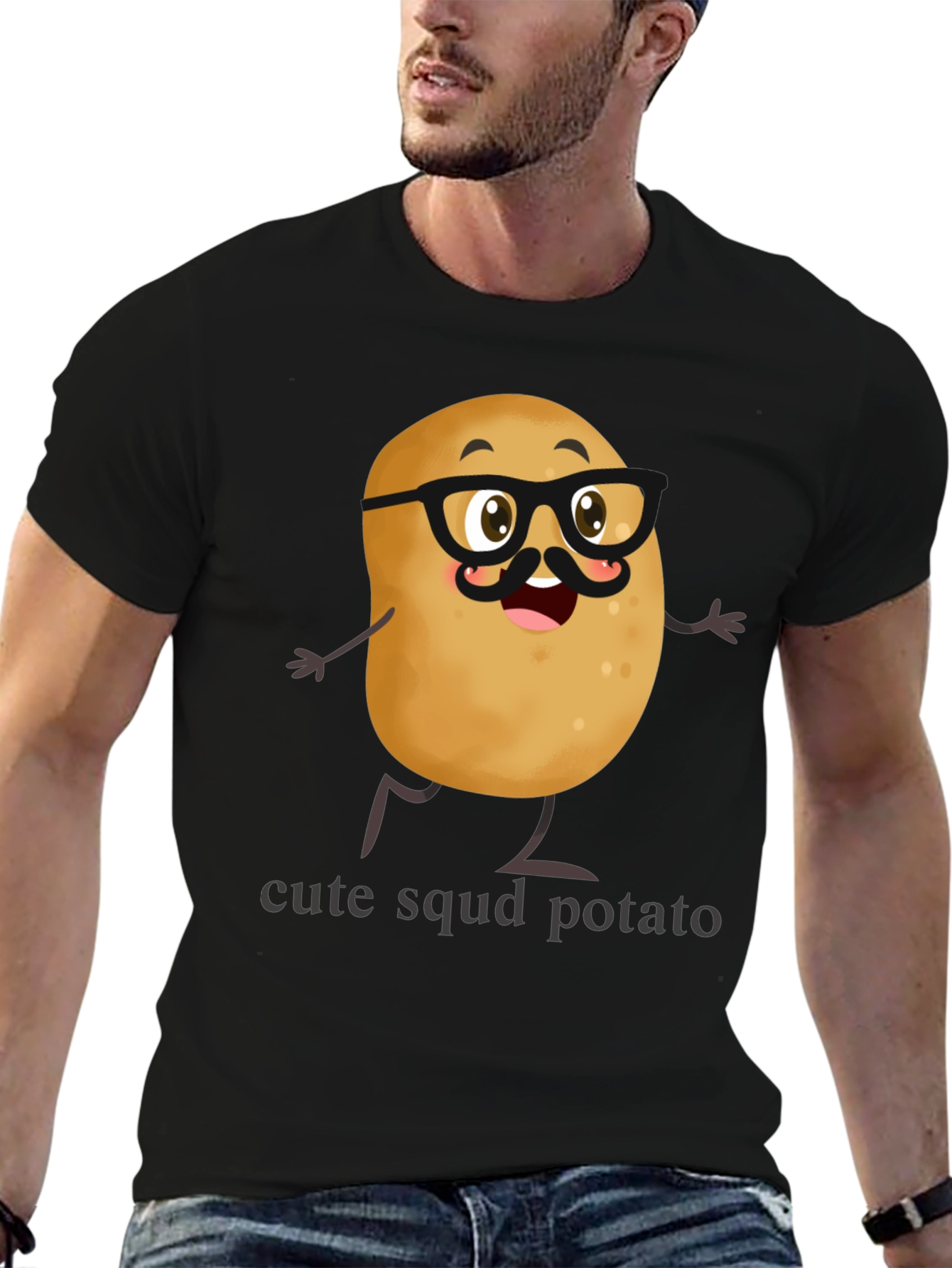 Funny Potato Graphic T-Shirt