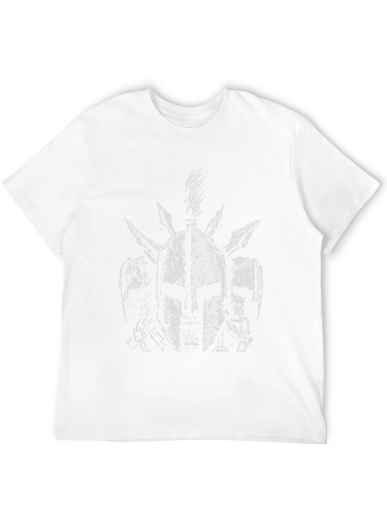 Spartan Helmet Graphic Tee - Black