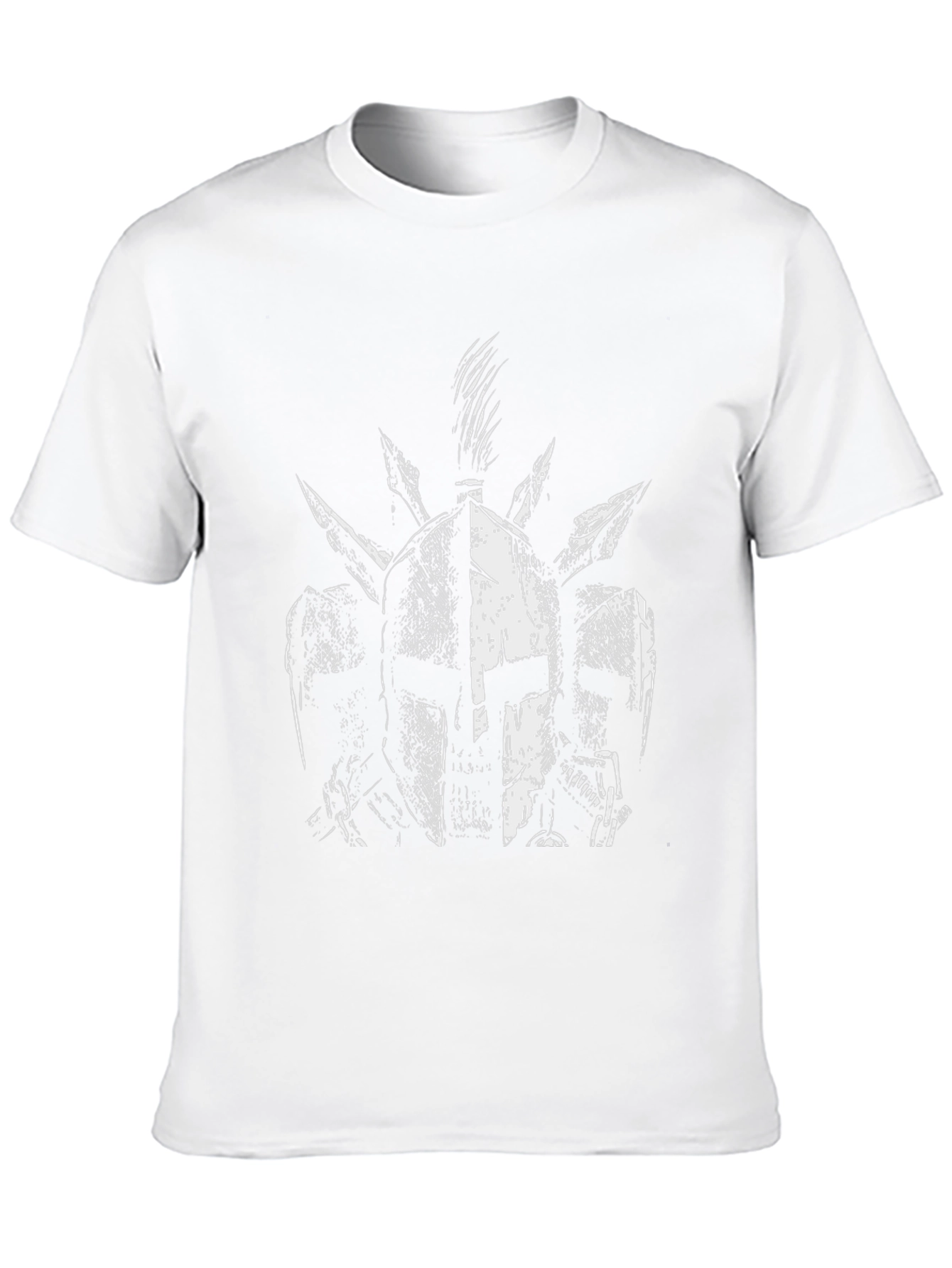 Spartan Helmet Graphic Tee - Black