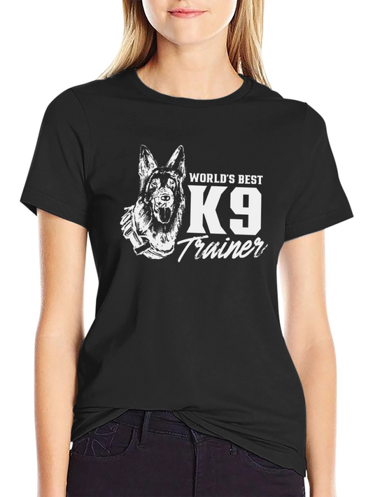 K9 Trainer Dog Lover T-Shirt - Gift for Dog Owners