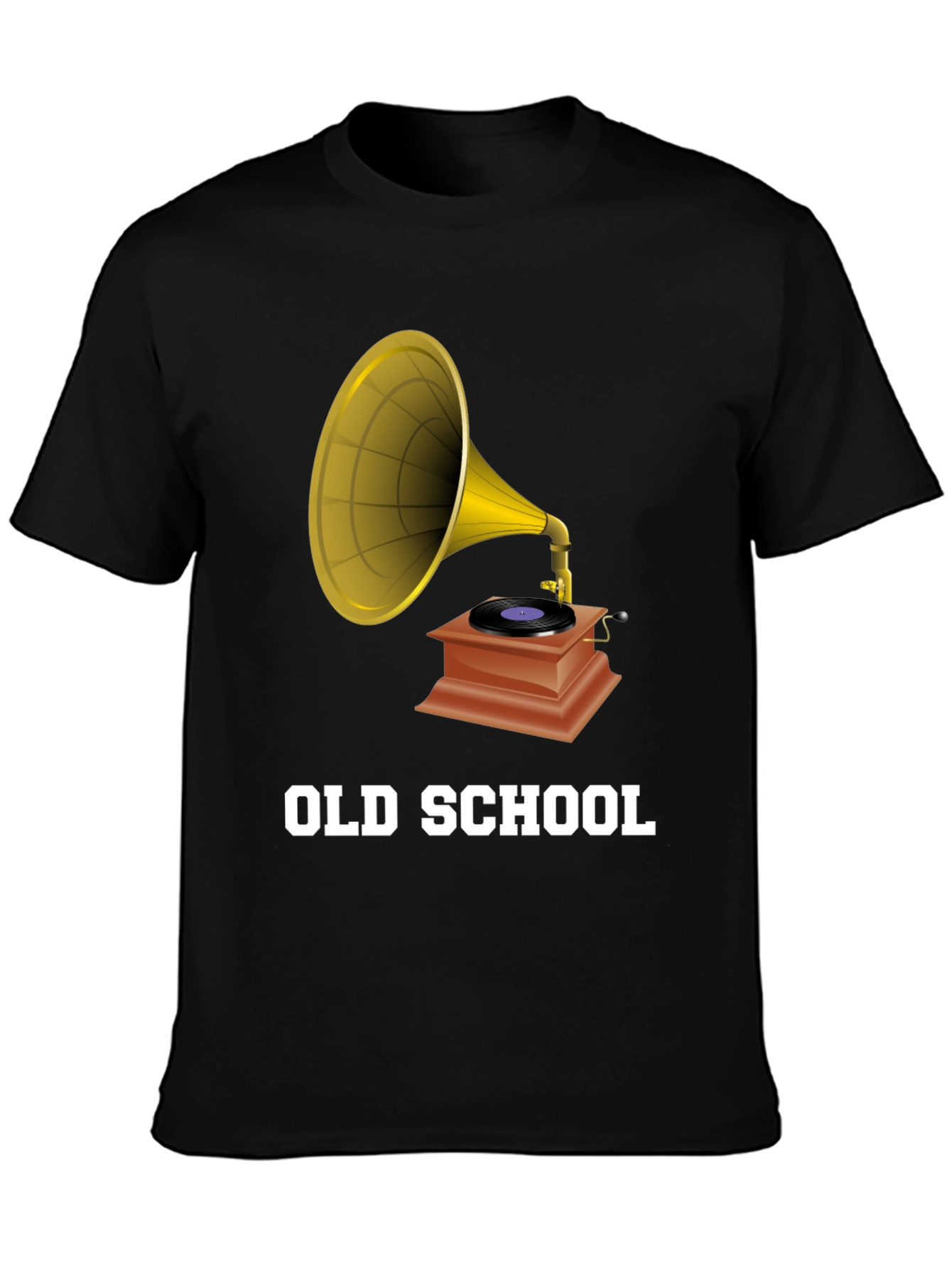 Old School Gramophone T-Shirt