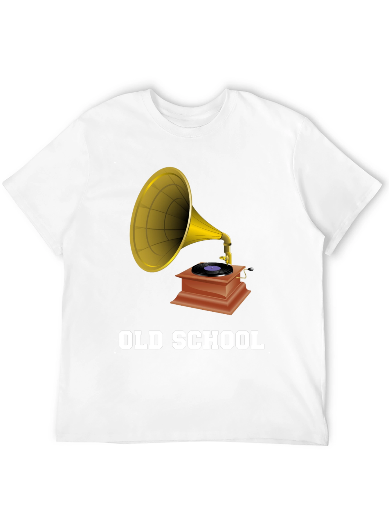 Old School Gramophone T-Shirt