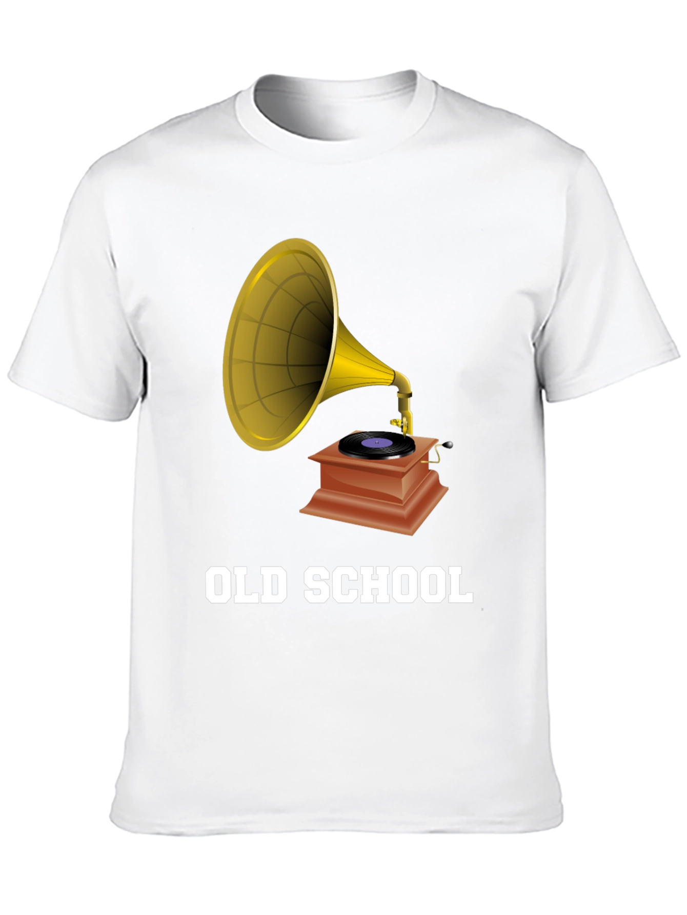 Old School Gramophone T-Shirt