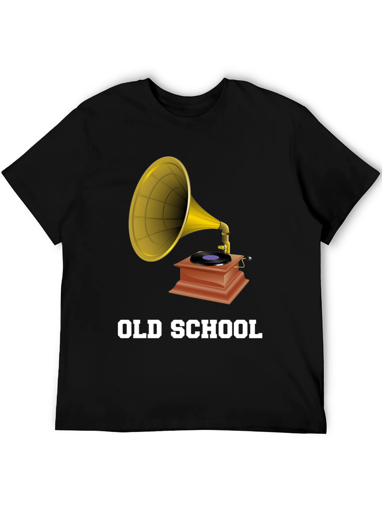 Old School Gramophone T-Shirt