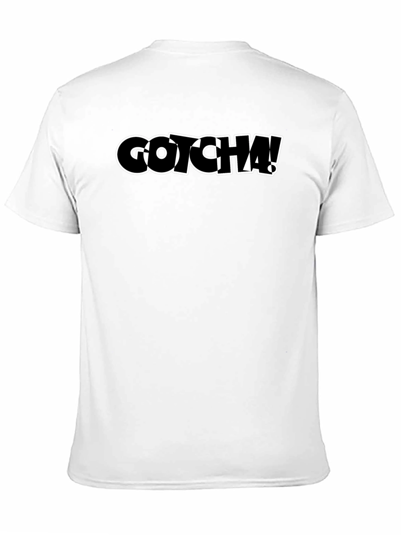Gotcha! Graphic Tee - Cool Black T-Shirt