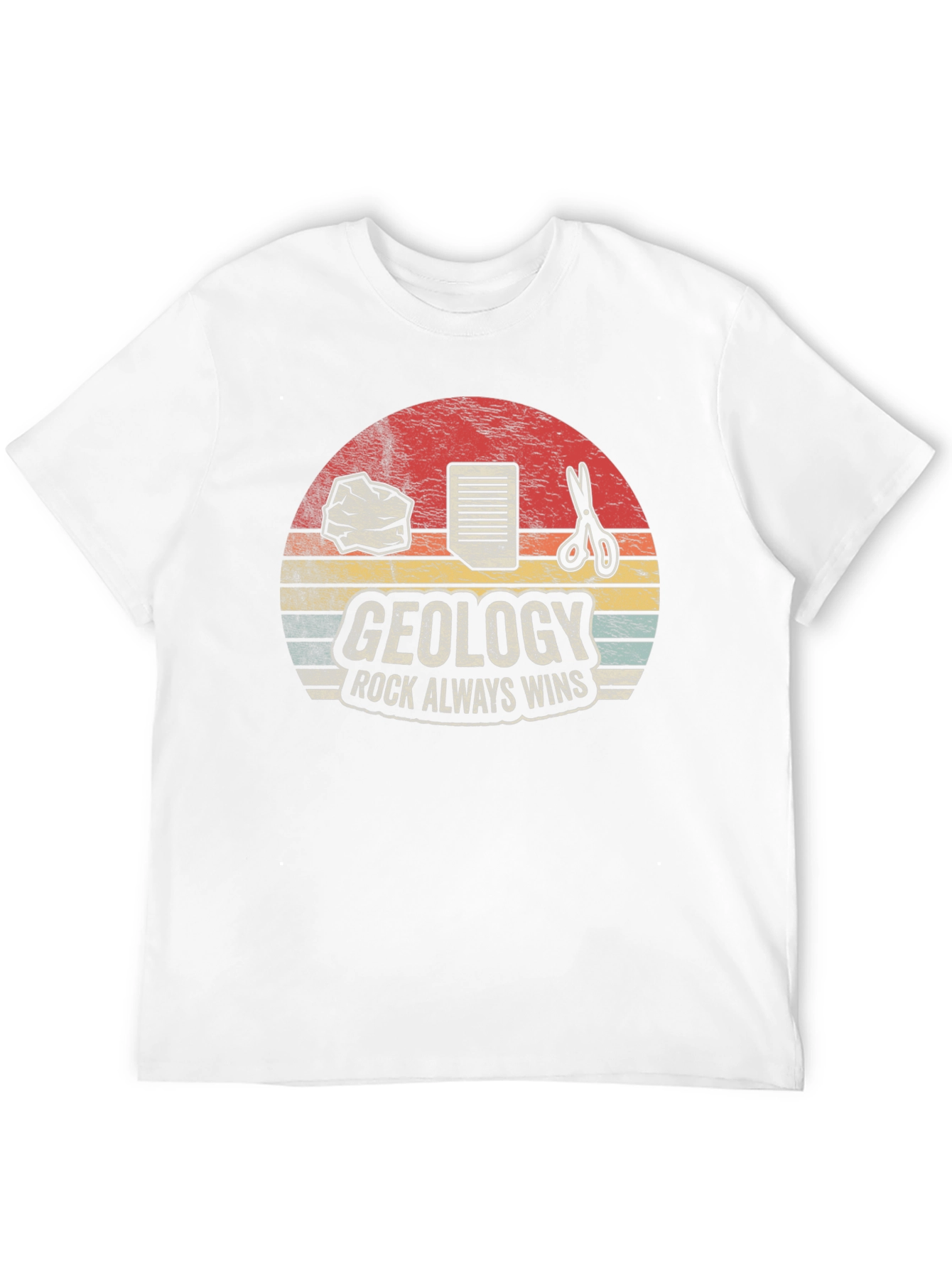 Geology Rock Always Wins T-Shirt