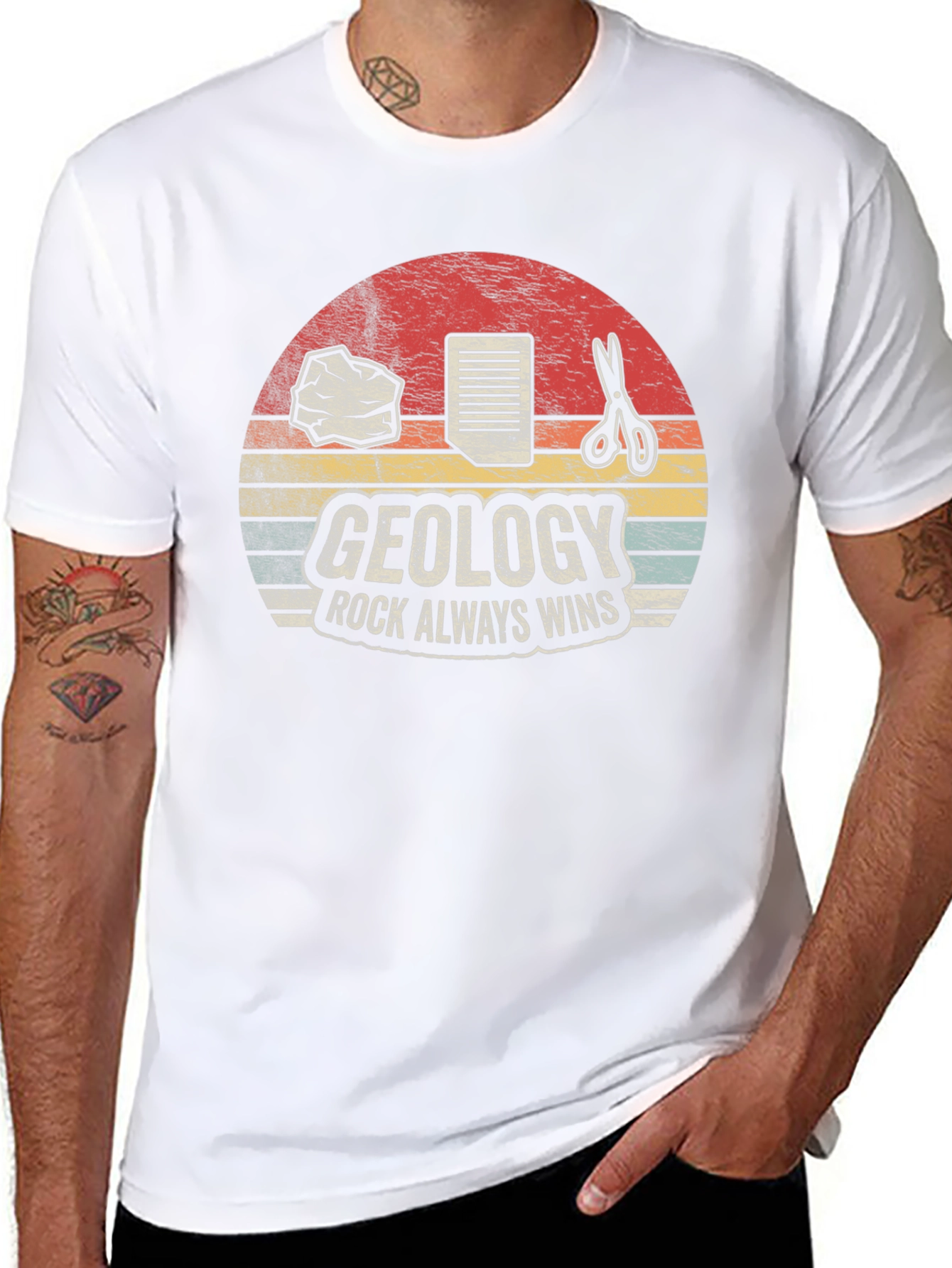 Geology Rock Always Wins T-Shirt